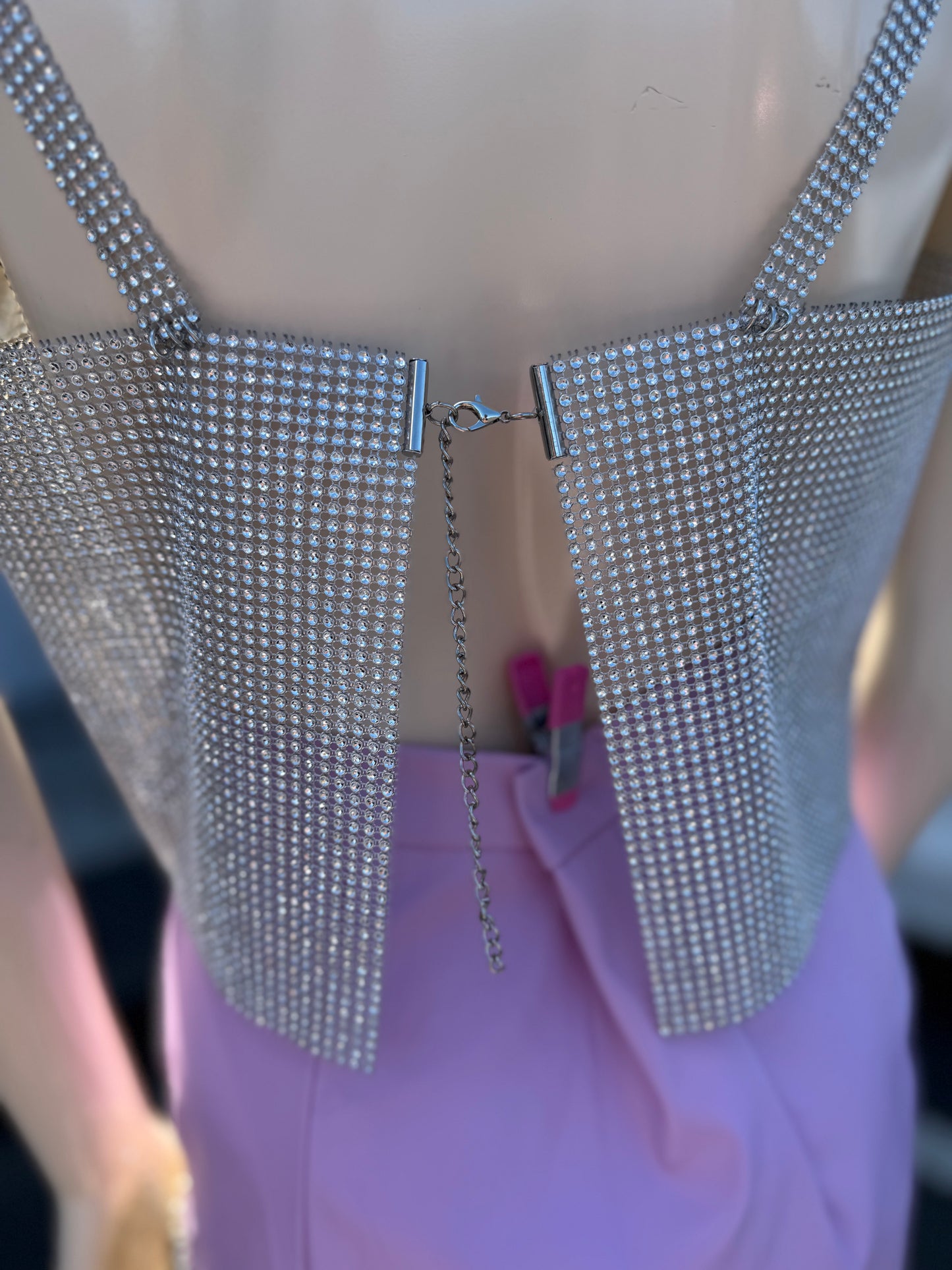 Rhinestone Top(one size )