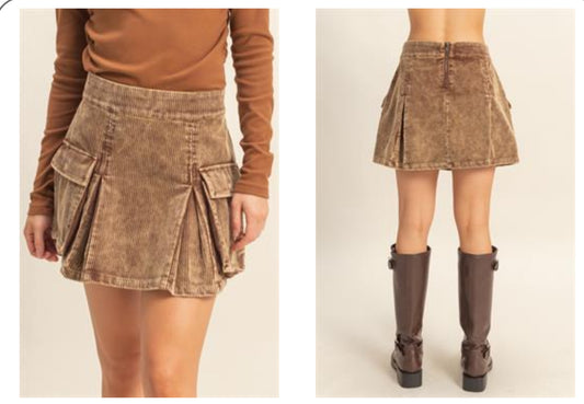 Brown Skirt