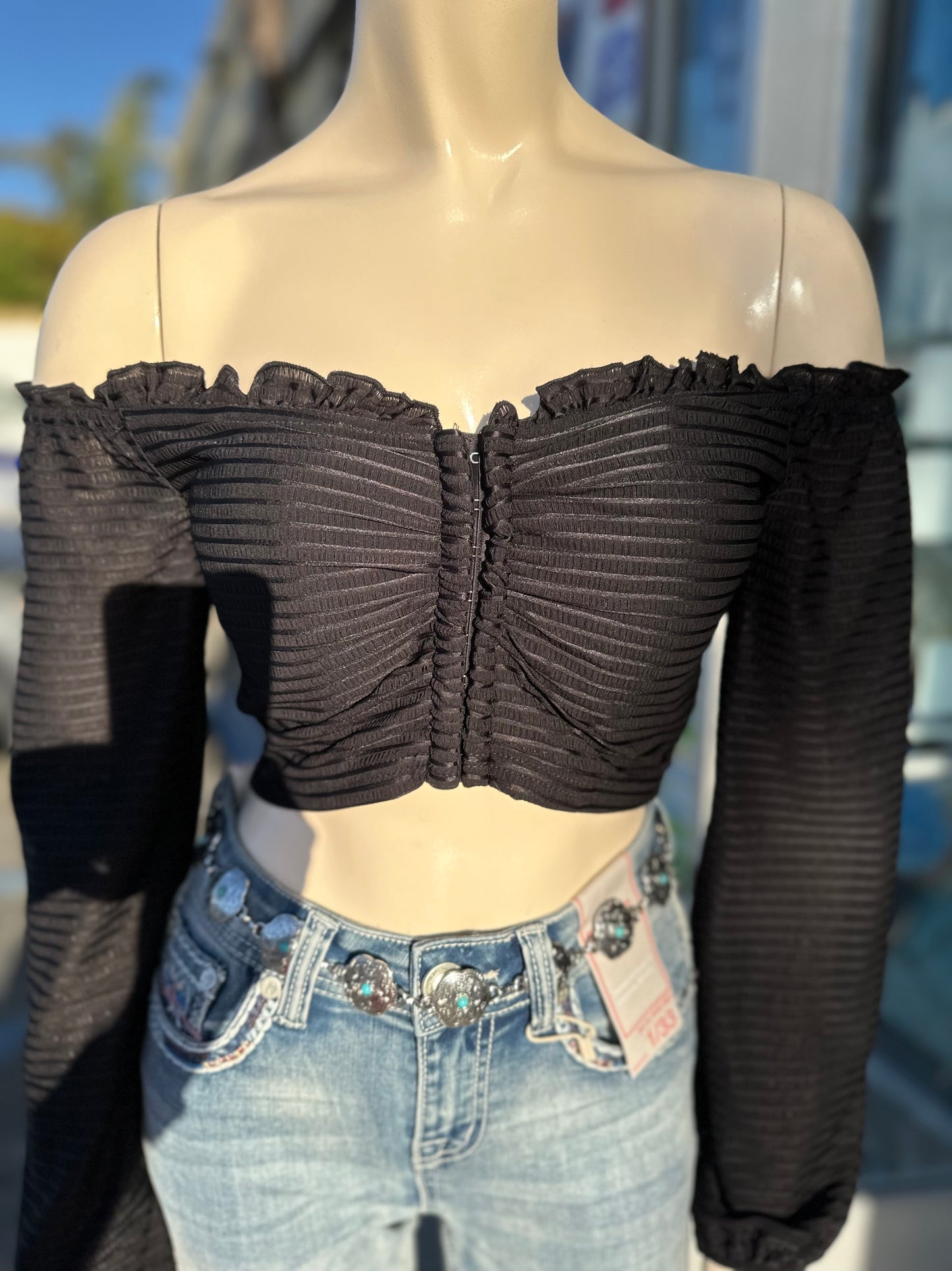Amelia Black Top