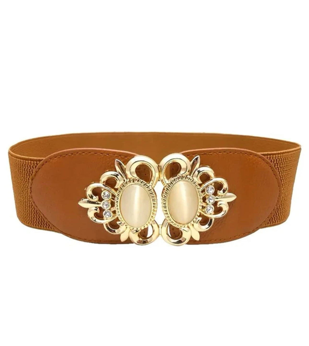Elastic waist belt