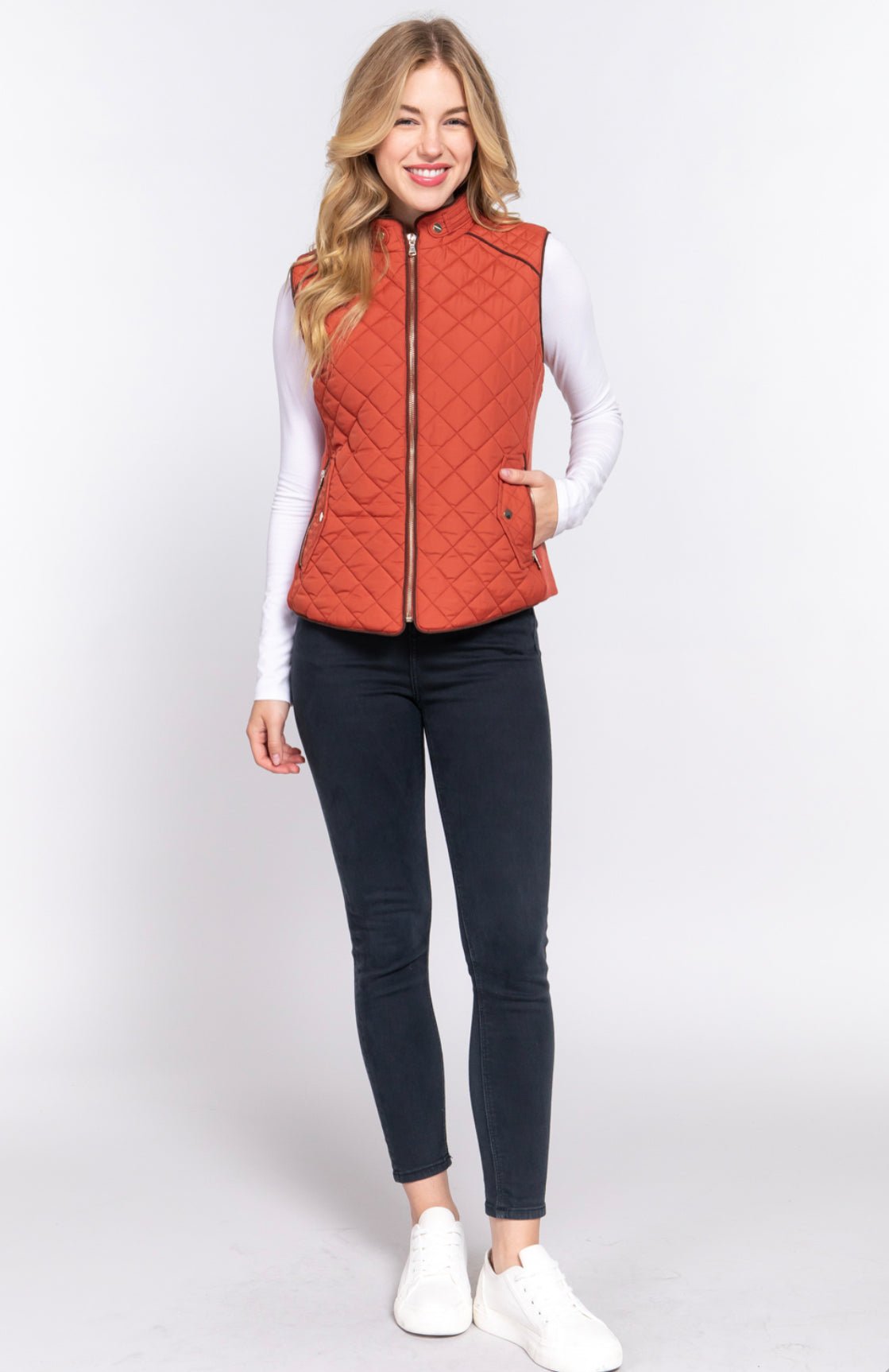 Rust Padding Vest