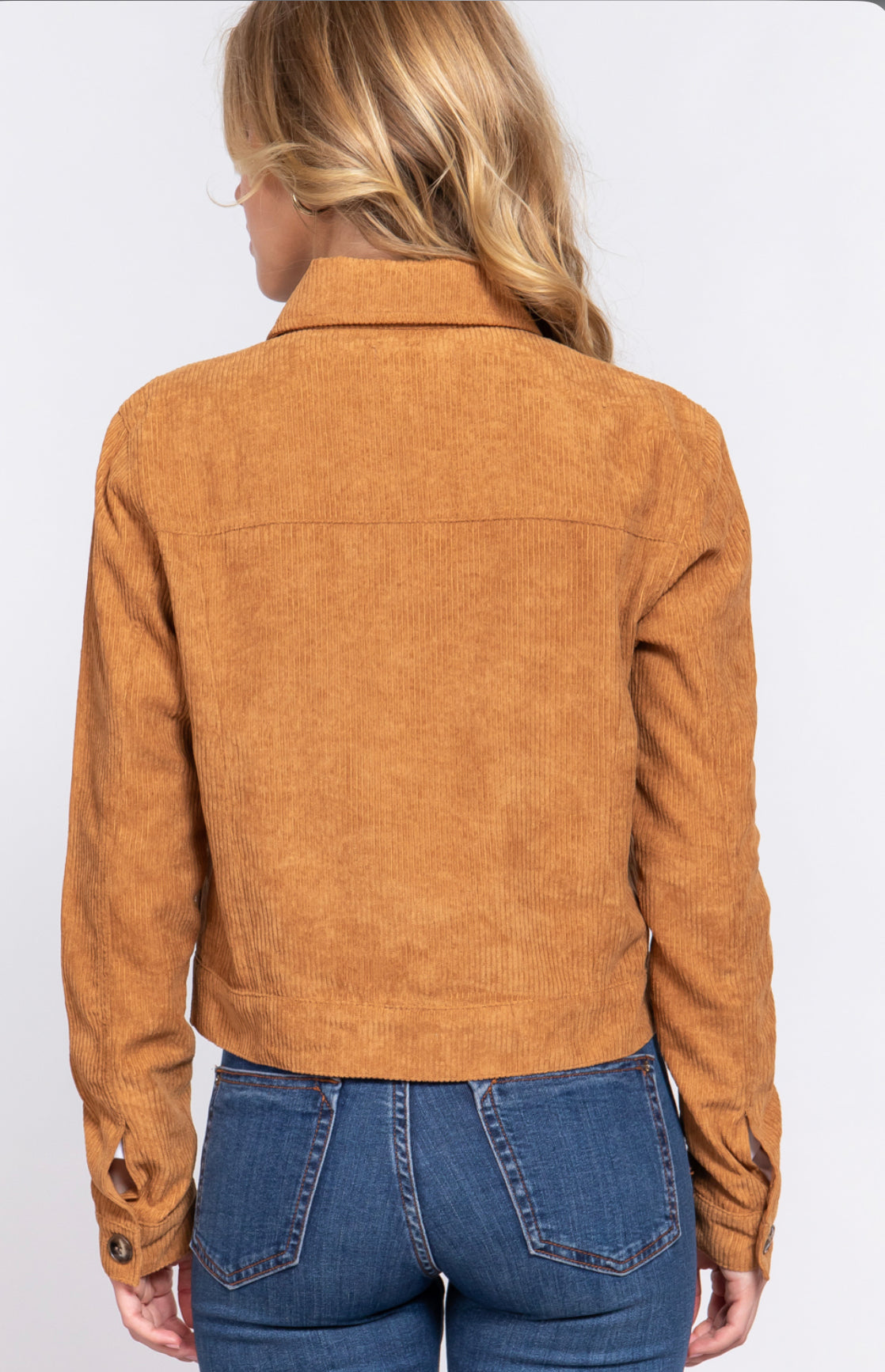 Camel Corduroy Jacket