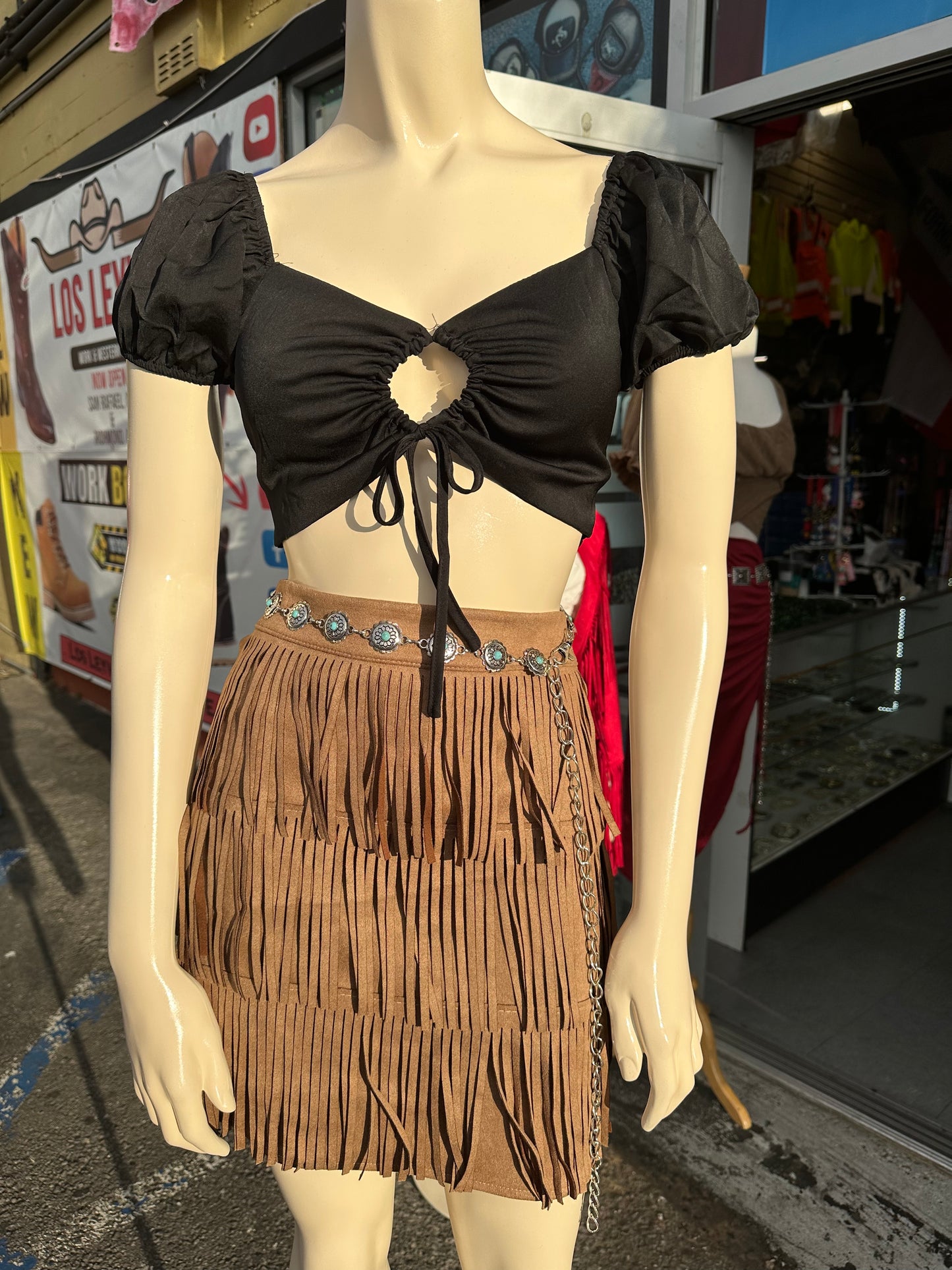 Barbie black top