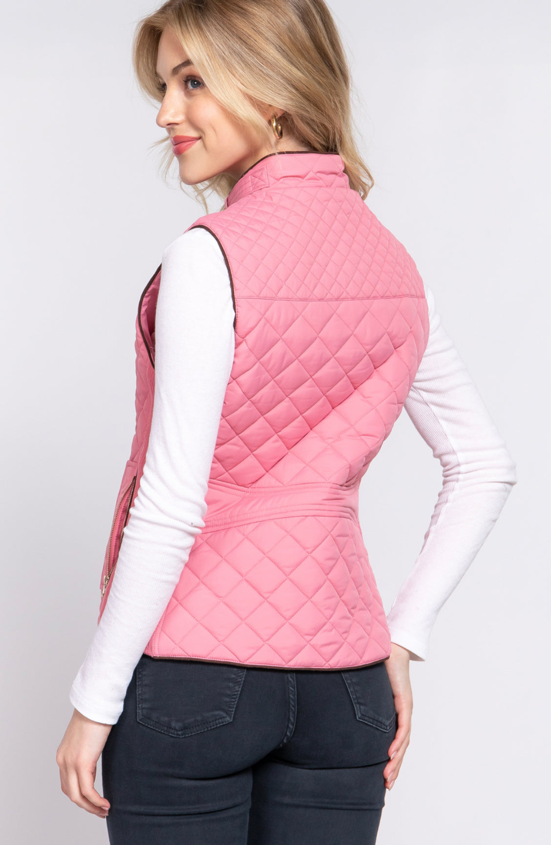 Pink Padding Vest