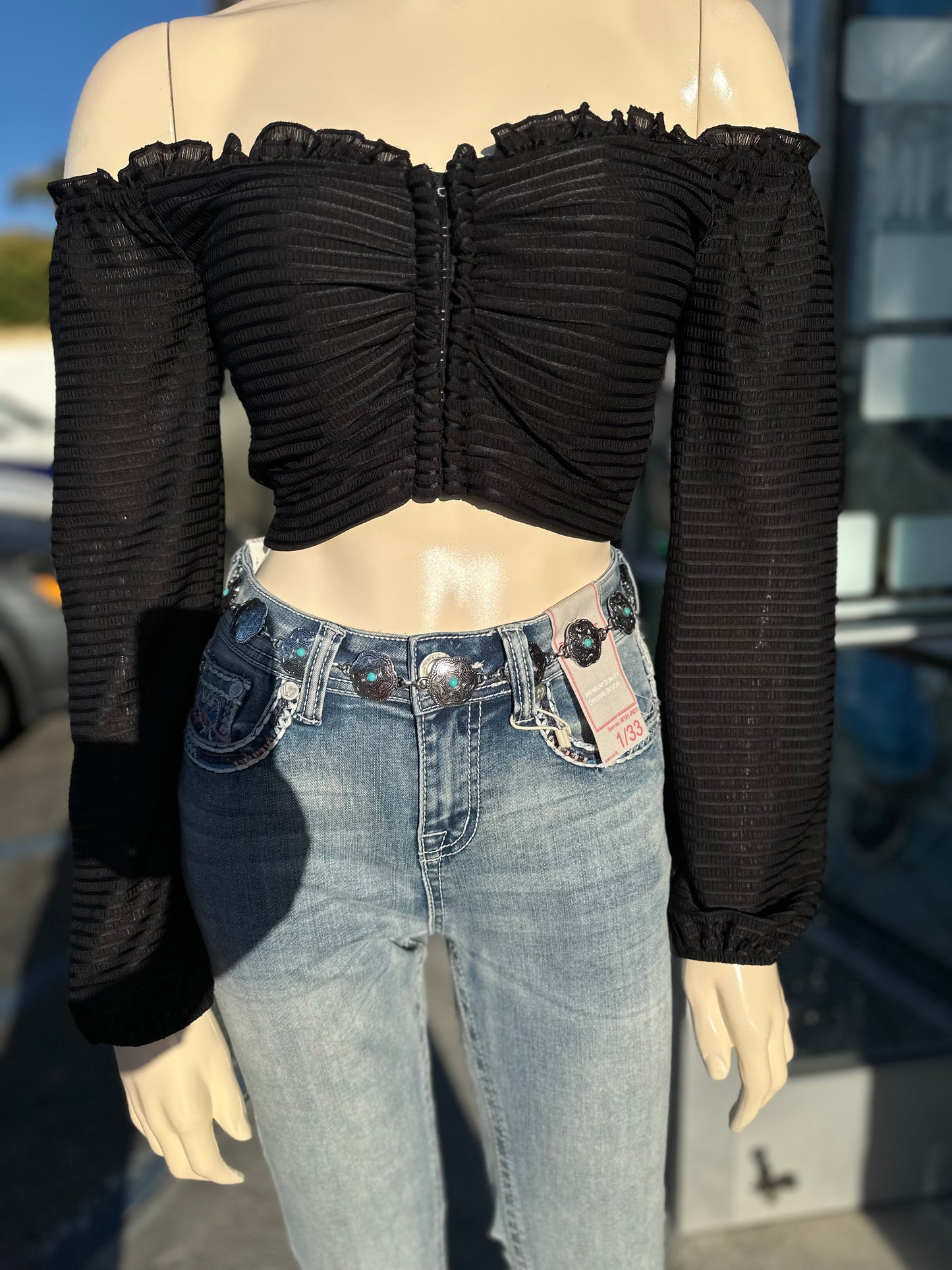 Amelia Black Top