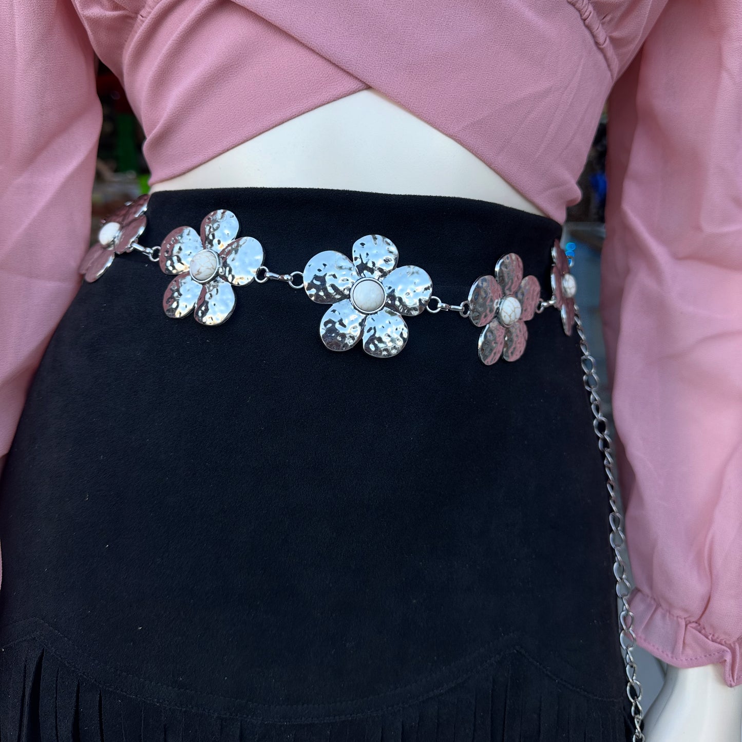 Catalina long sleeve top (dusty pink)