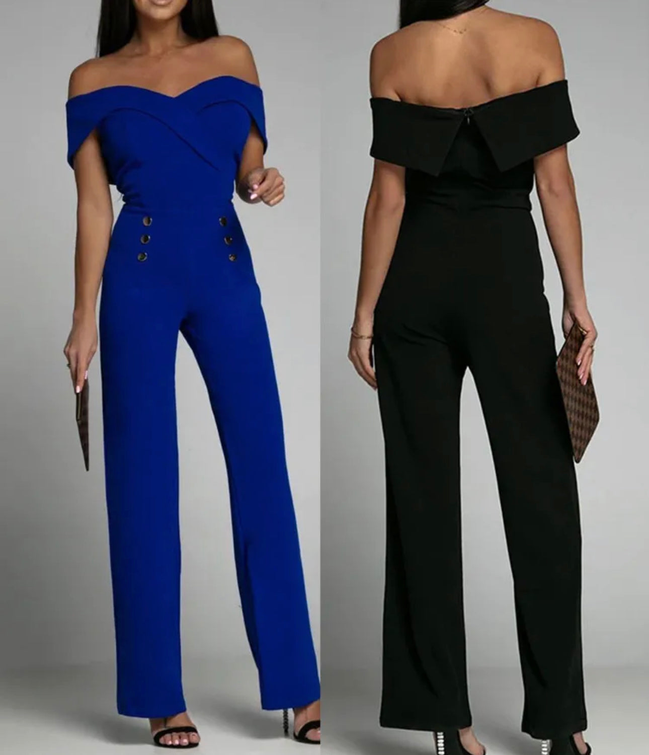 Esmeralda Black Jumpsuit