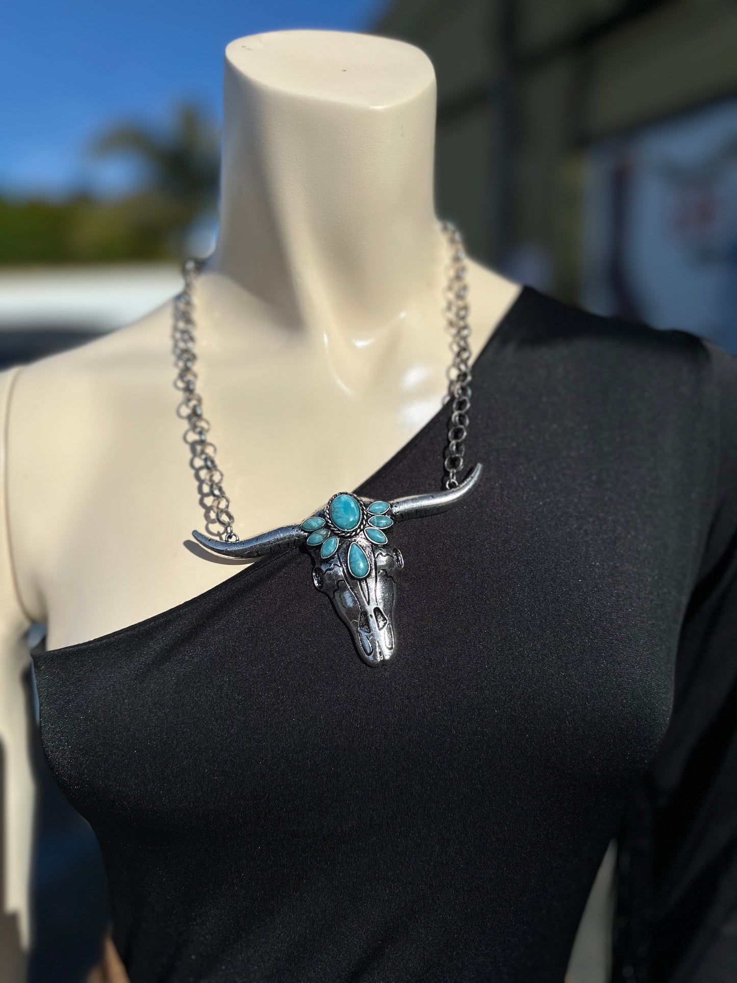 Torito Necklace and Earrings set