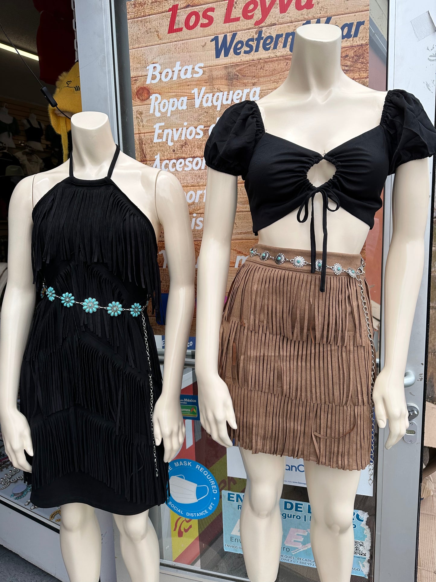 Vaquera Fringe skirt(4 colors available)