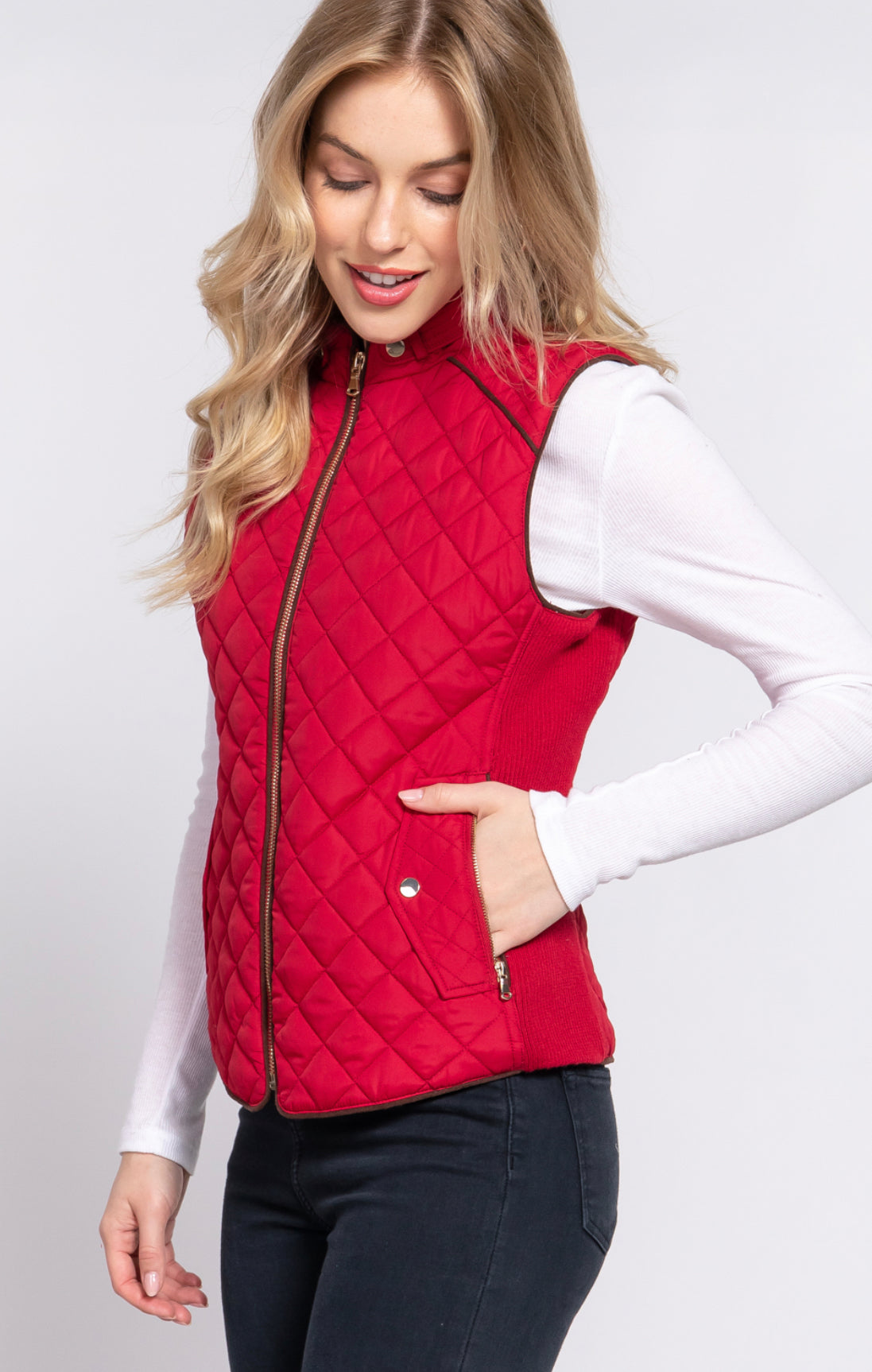 Red Padding Vest