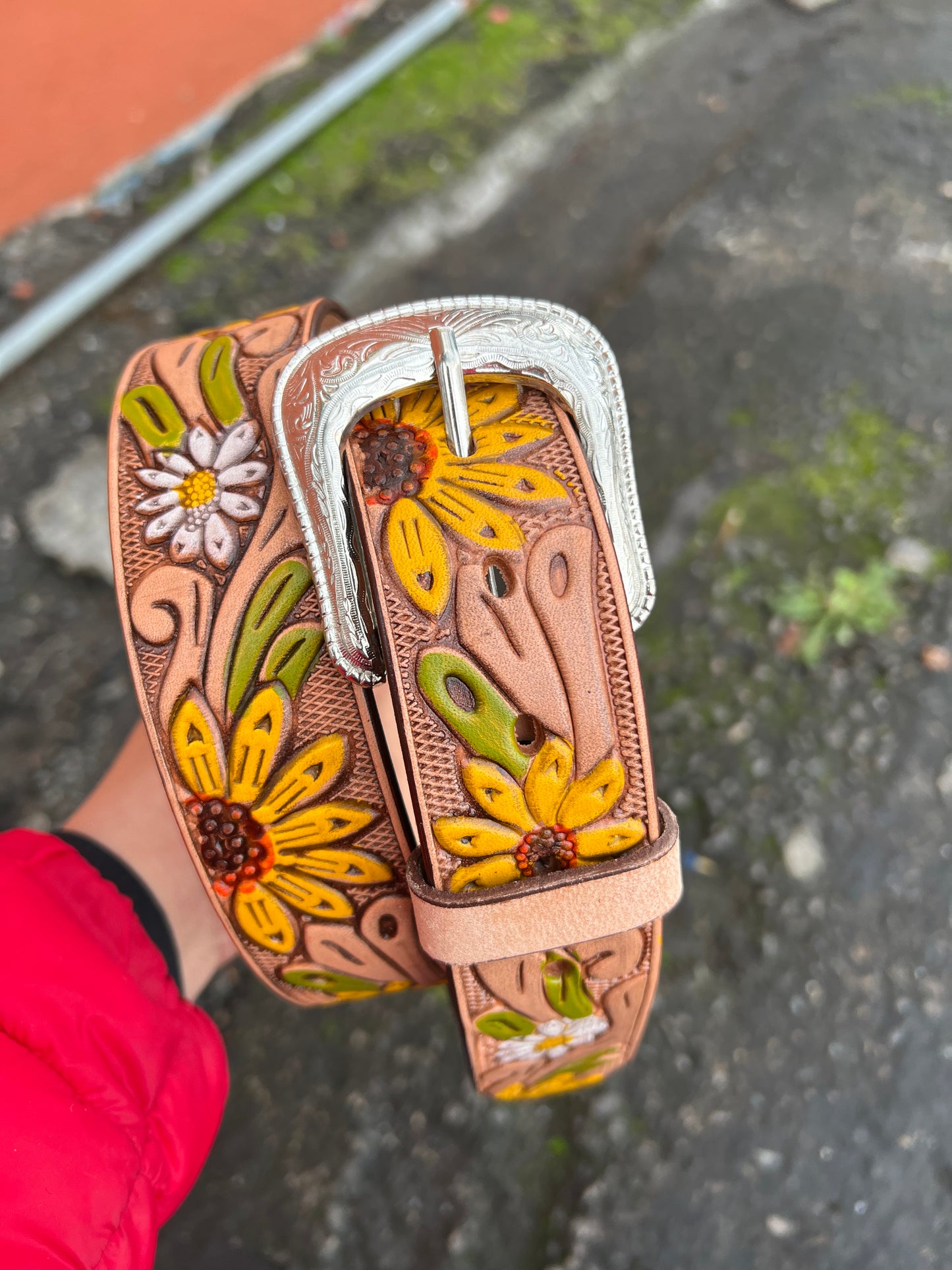 Cinto de girasoles 🌻 para dama