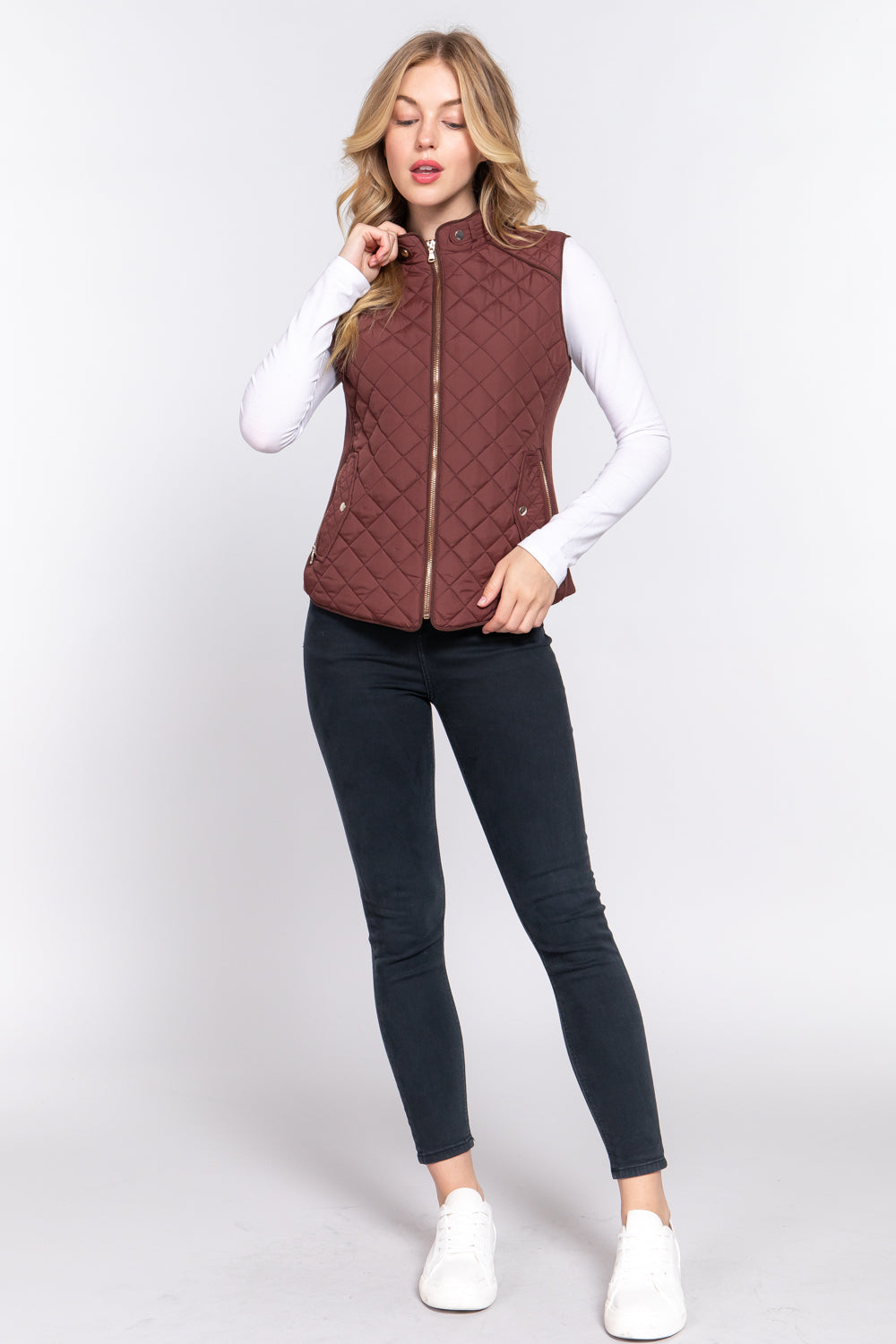 Brown Padding Vest