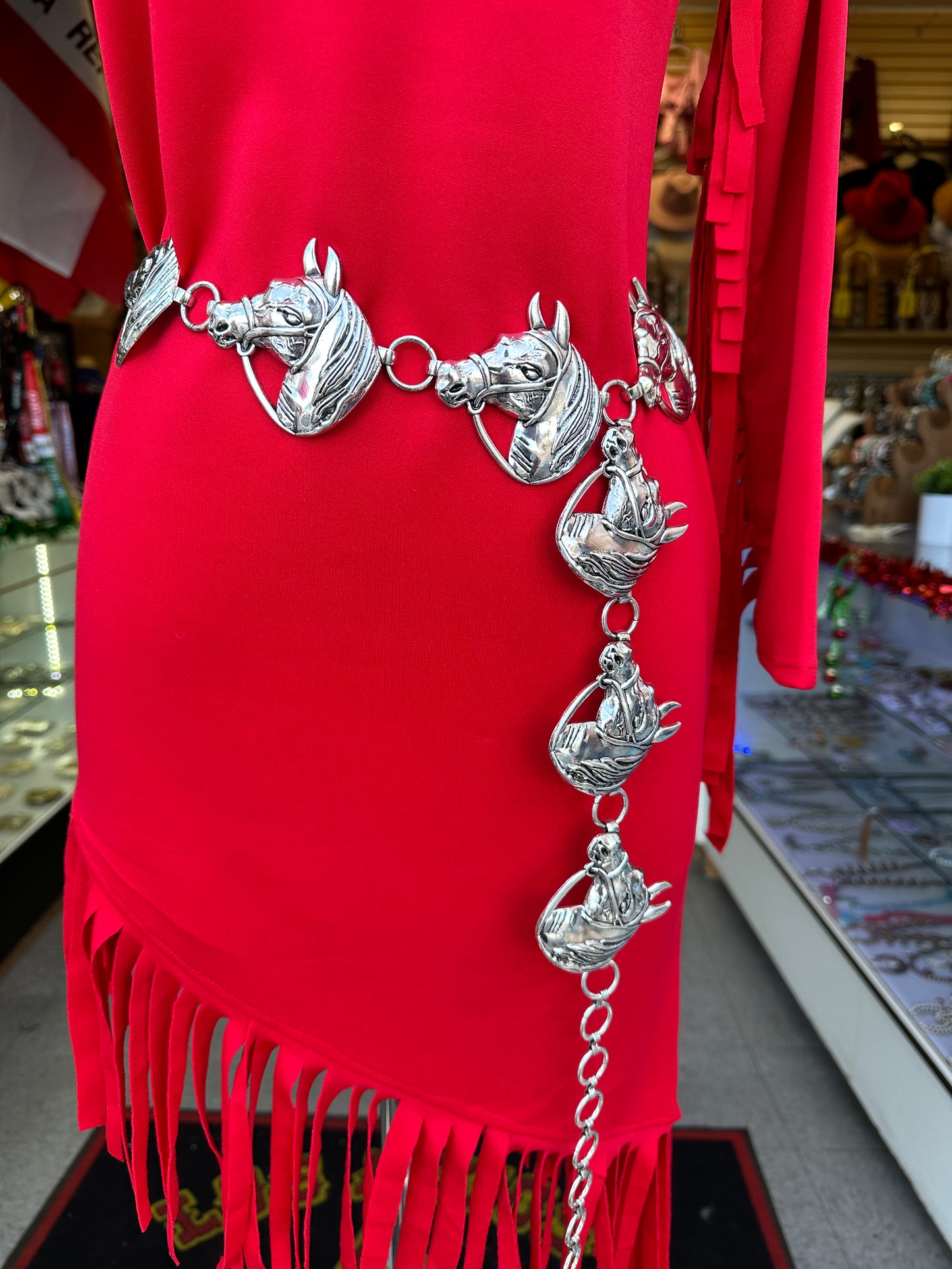 Horse chain belt 45” long