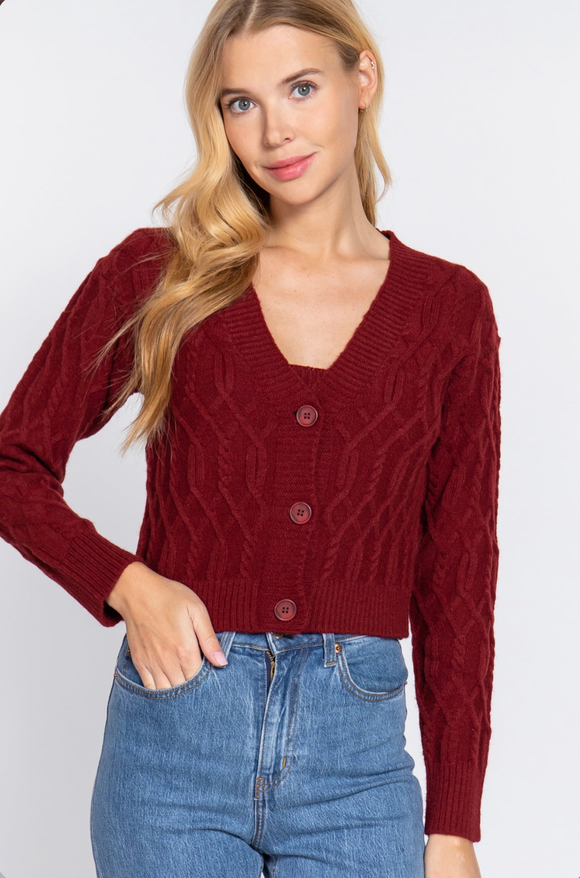SWEATER TUBE & CARDIGAN SET