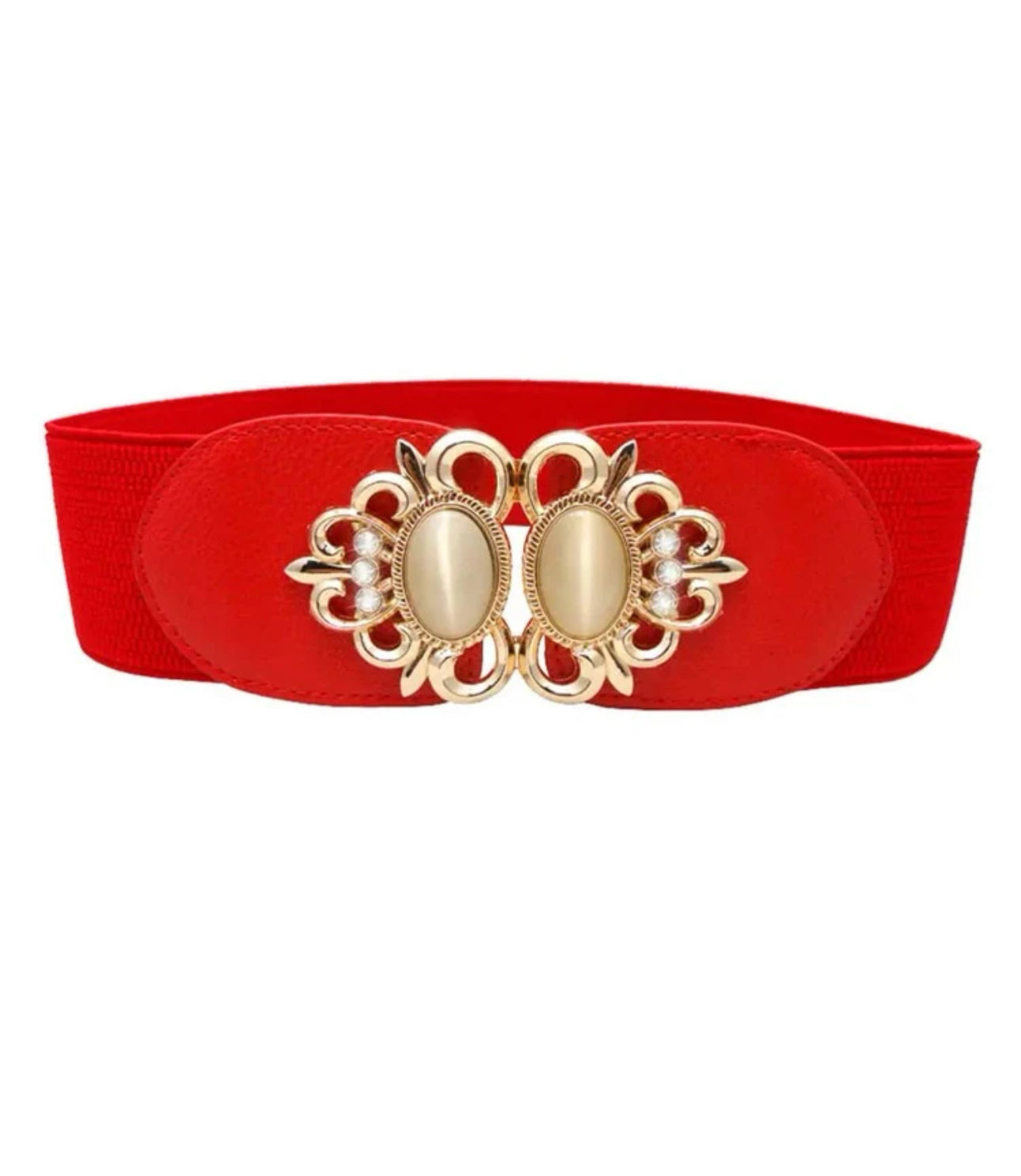 Elastic waist belt