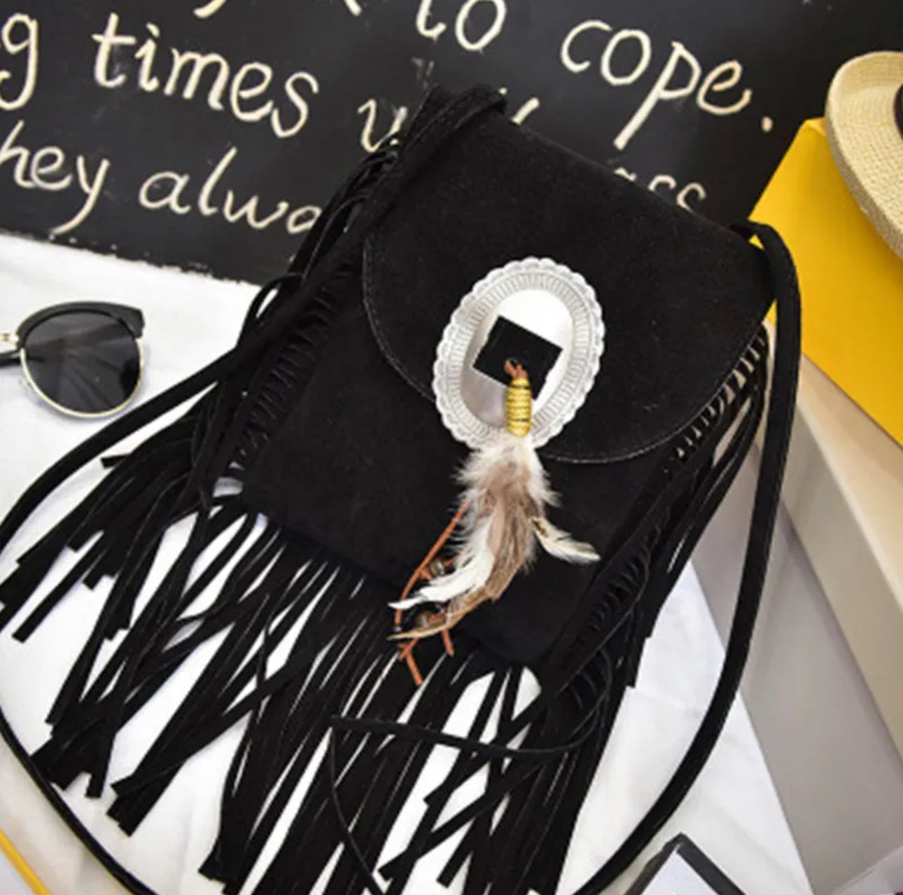 Vintage Tassel Bag
