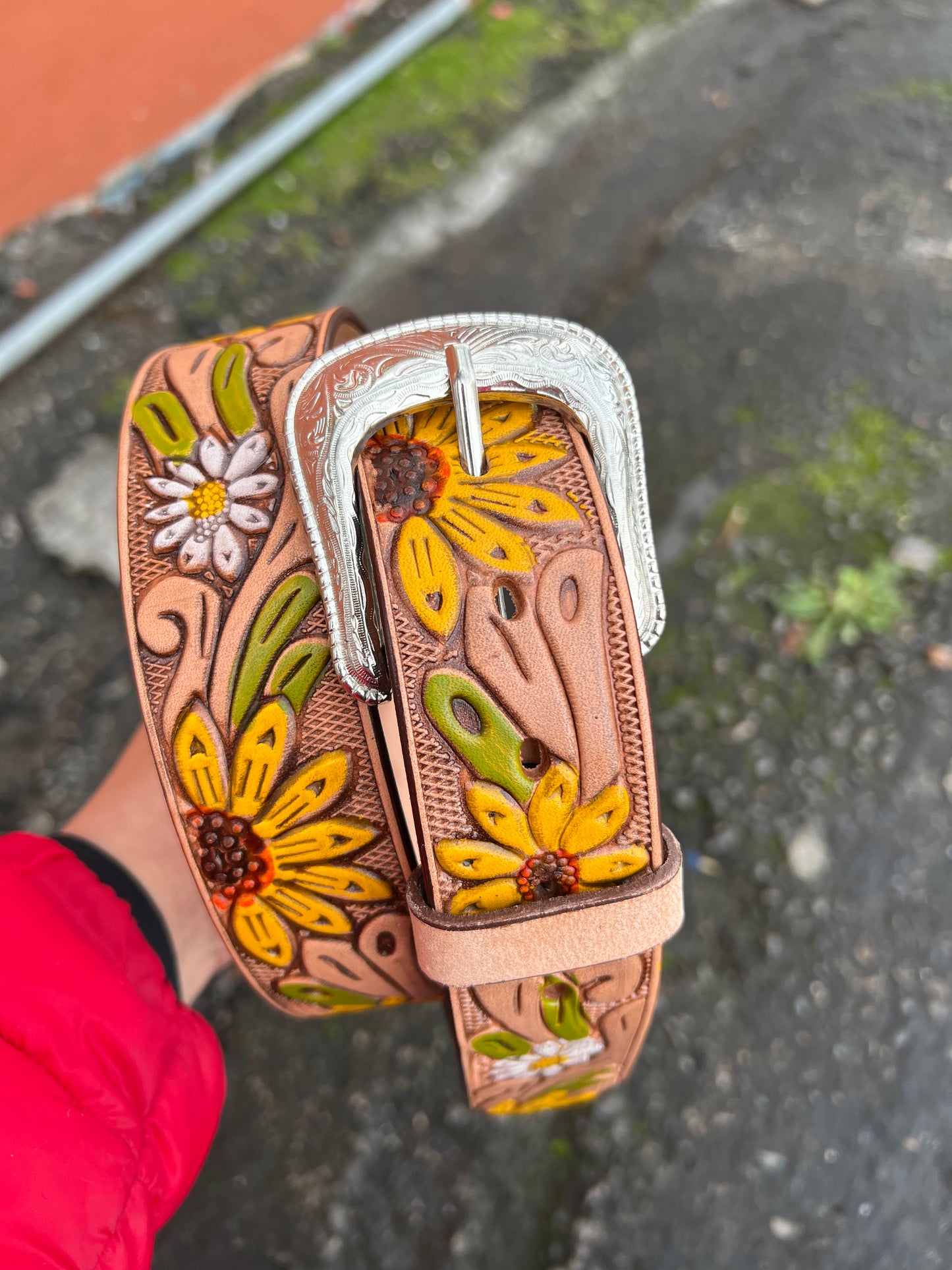 Cinto de girasoles 🌻 para dama