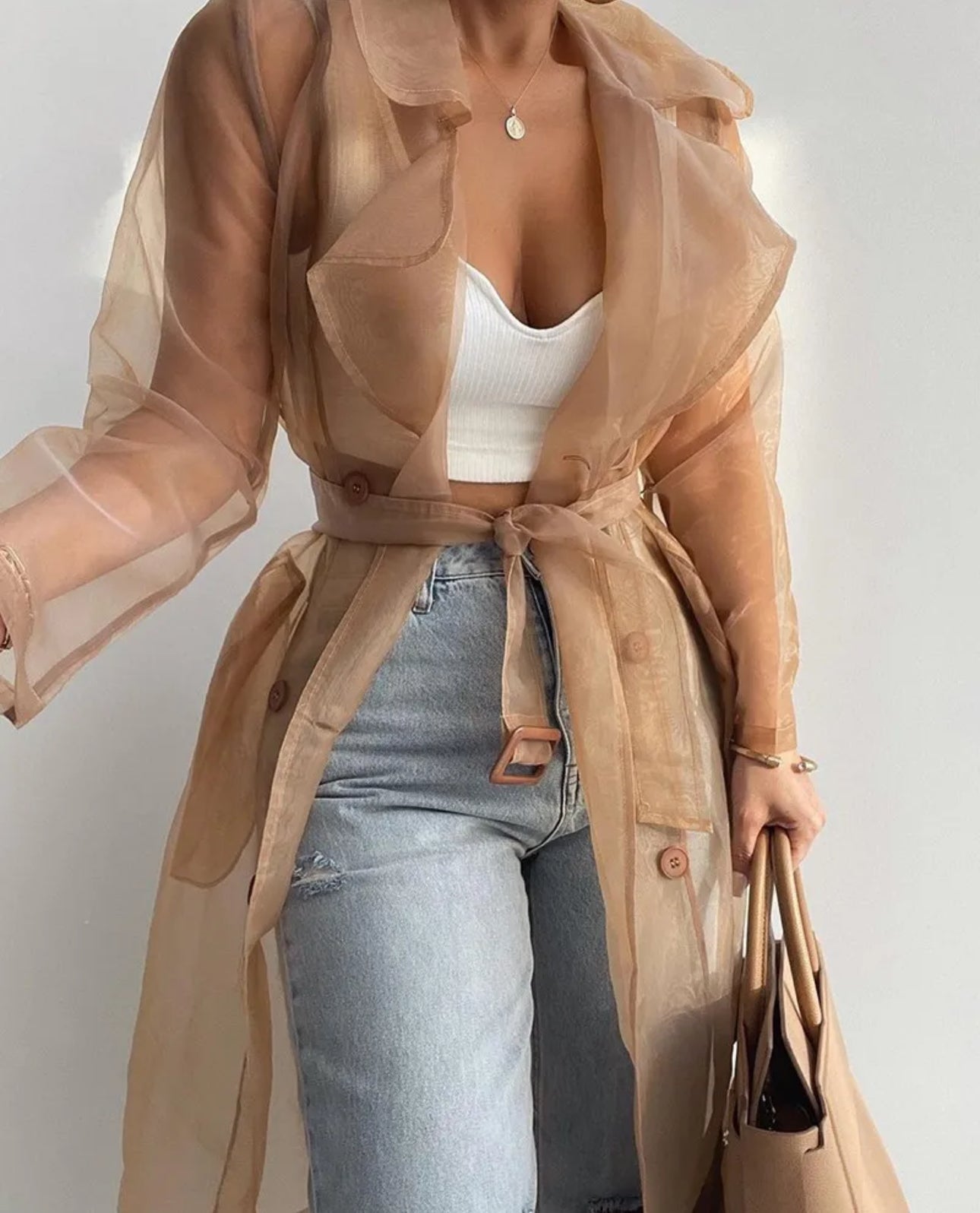 Long Overcoat Blouse(3 colors available)