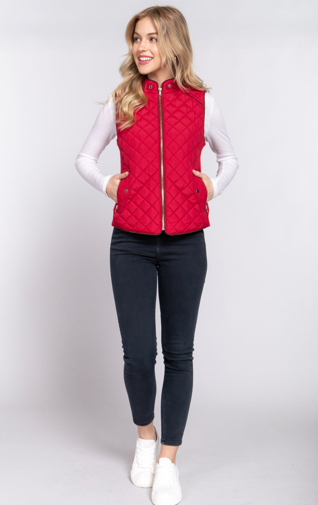 Red Padding Vest