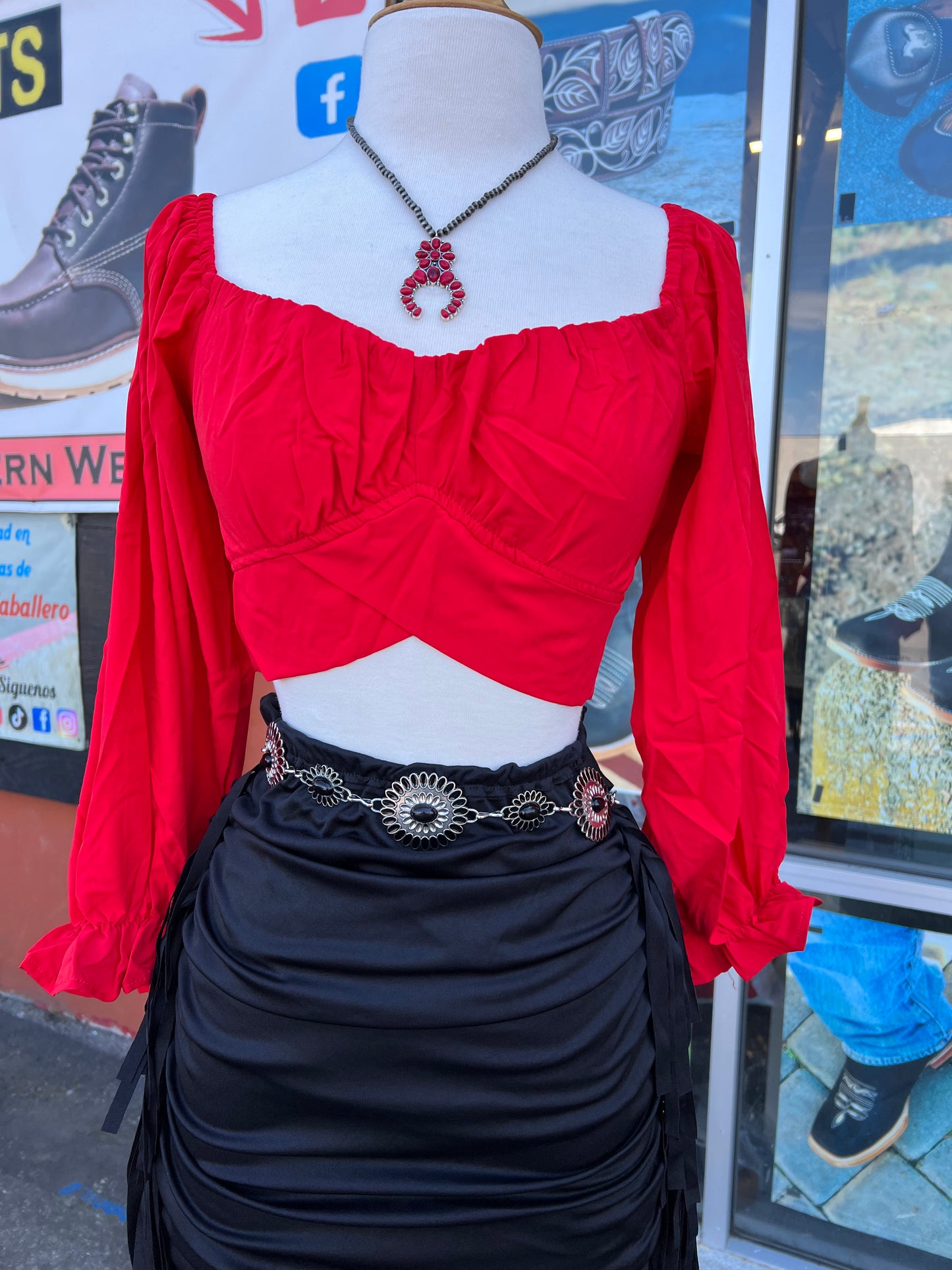 Catalina long sleeve red top ❤️