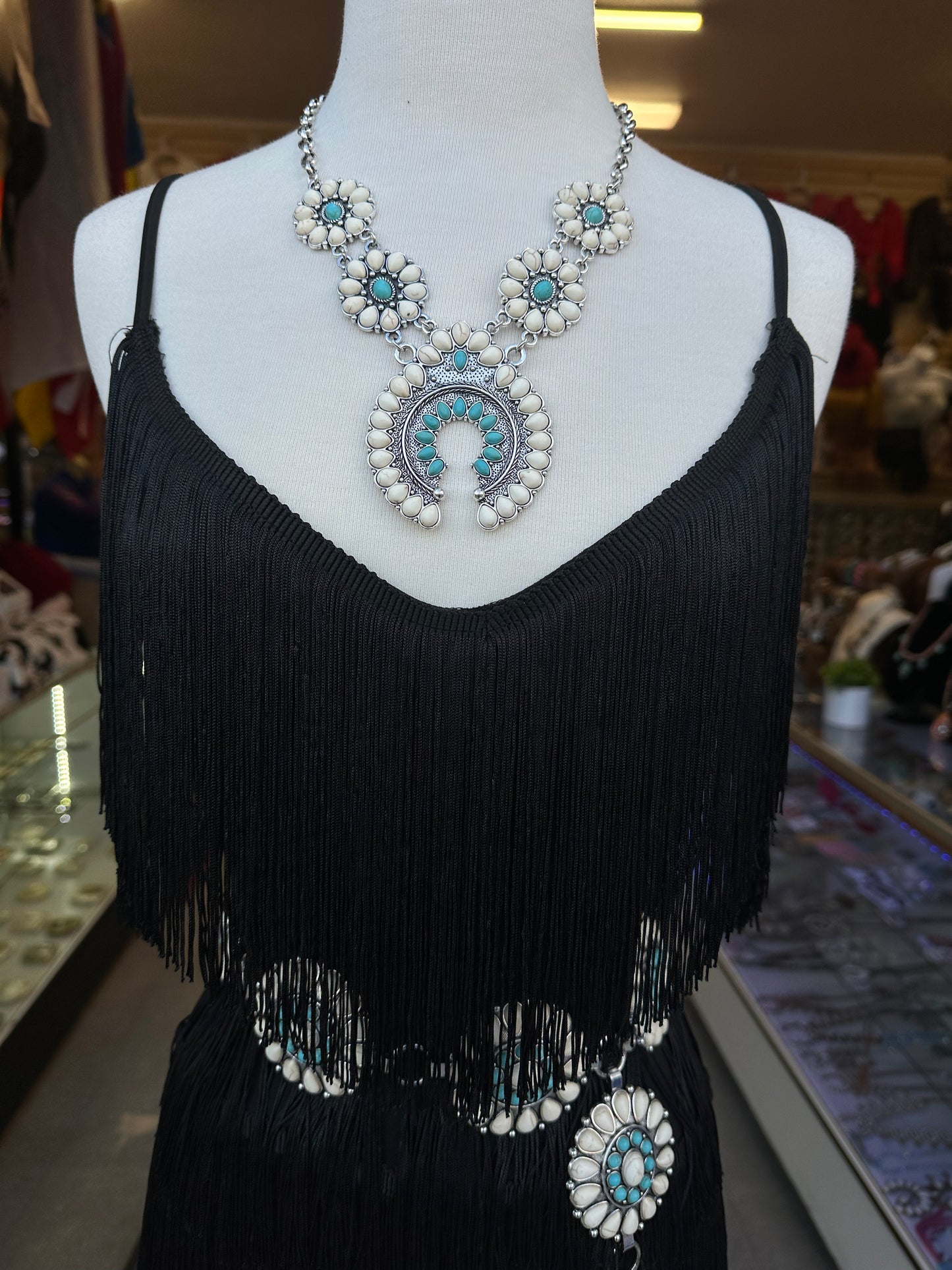 Black fringe Dress