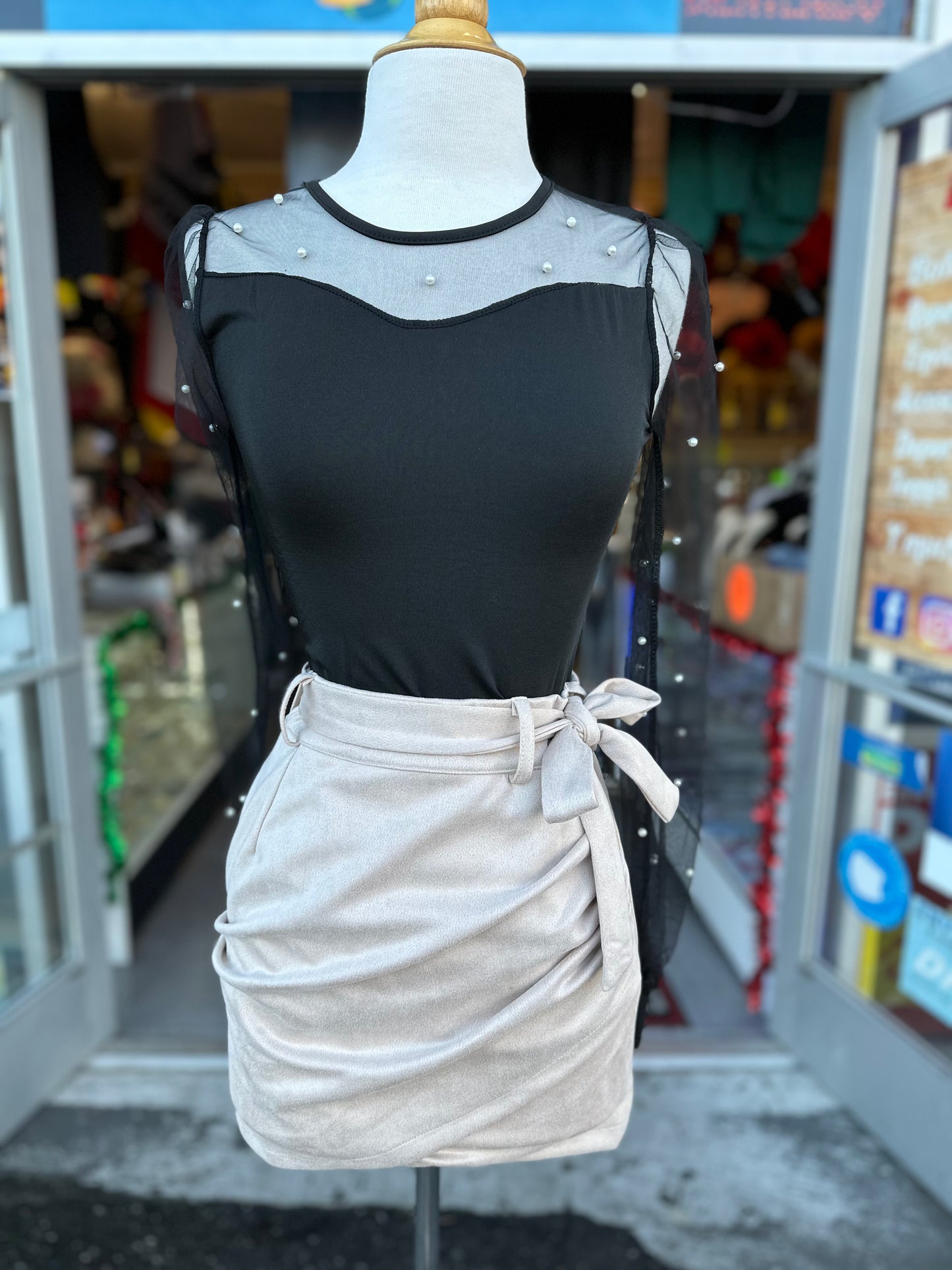 Black Pearl Elegant Bodysuit