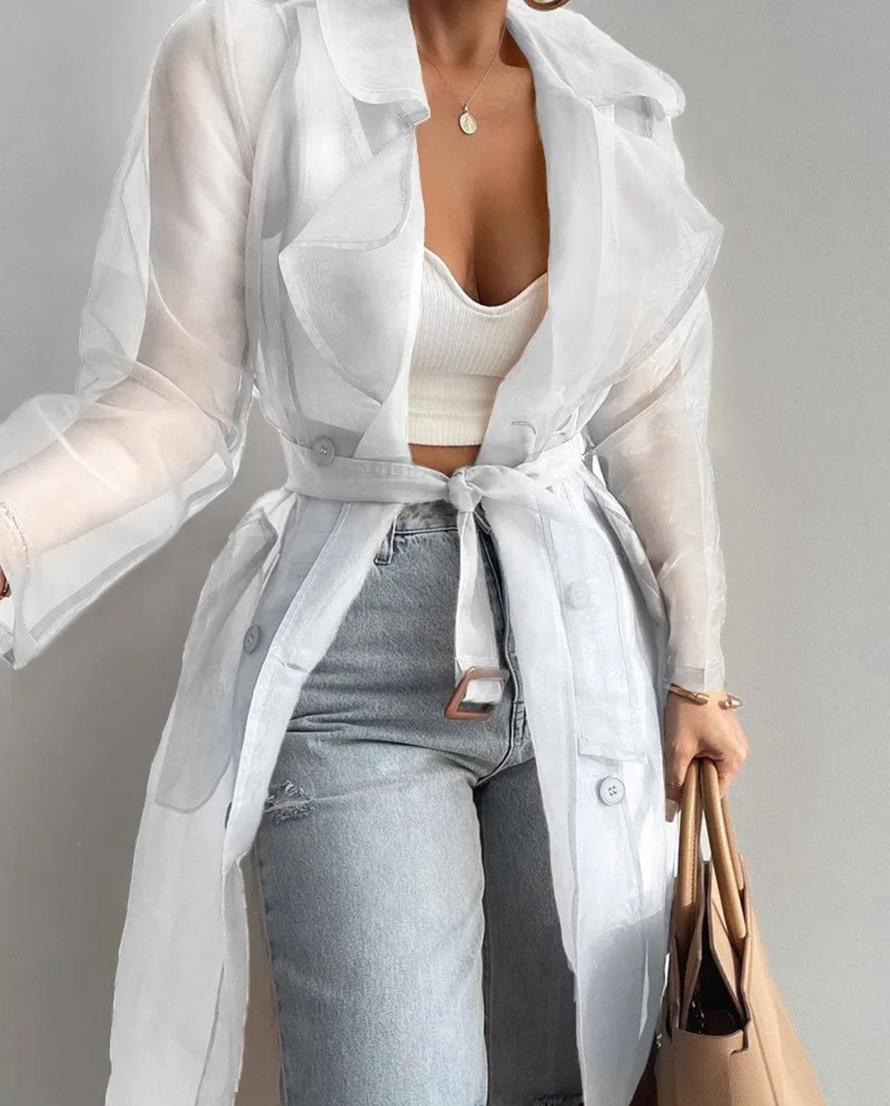Long Overcoat Blouse(3 colors available)