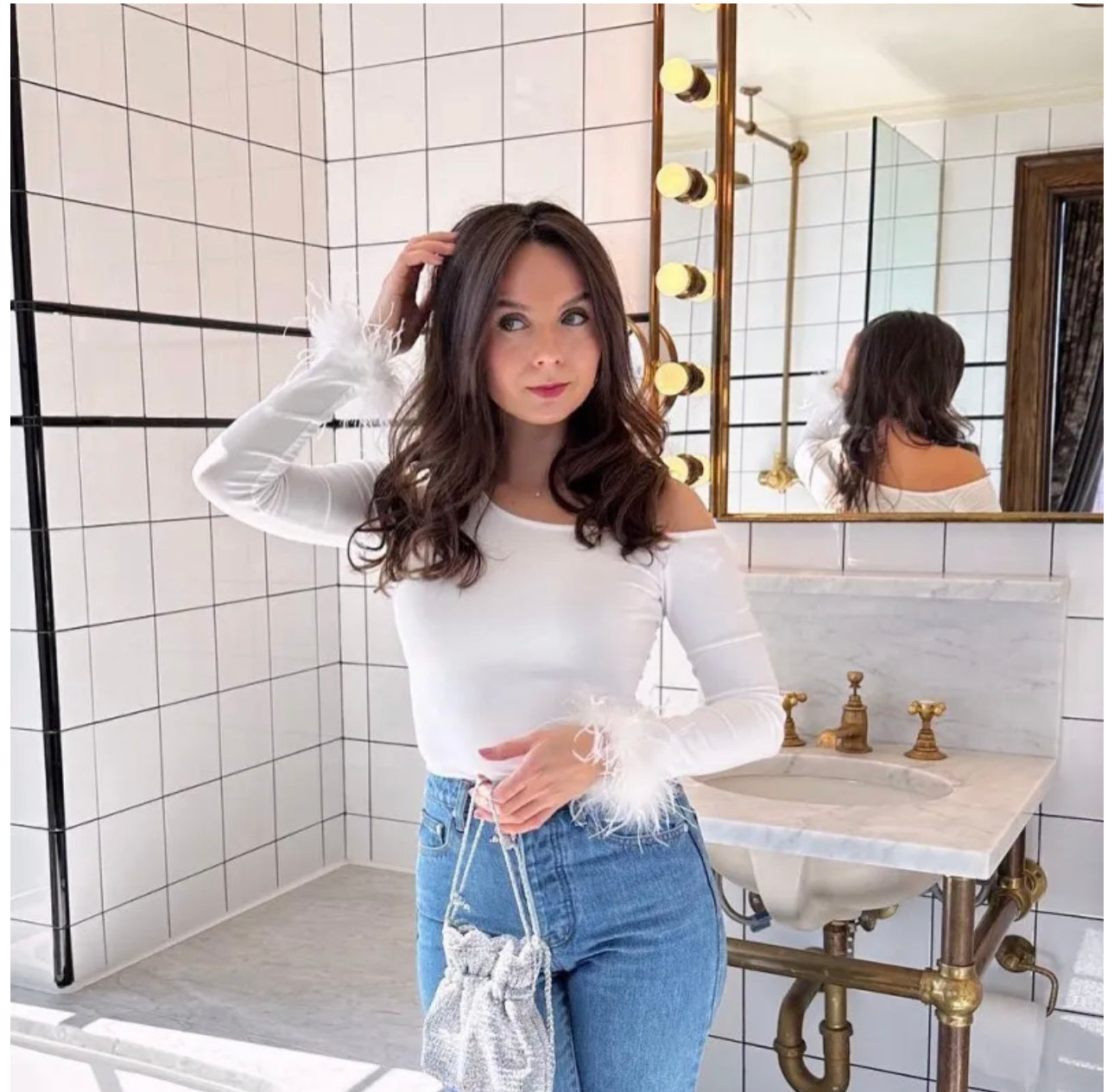 Alexandra White Top