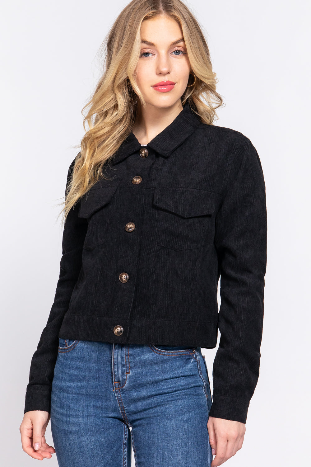 Black Corduroy Jacket