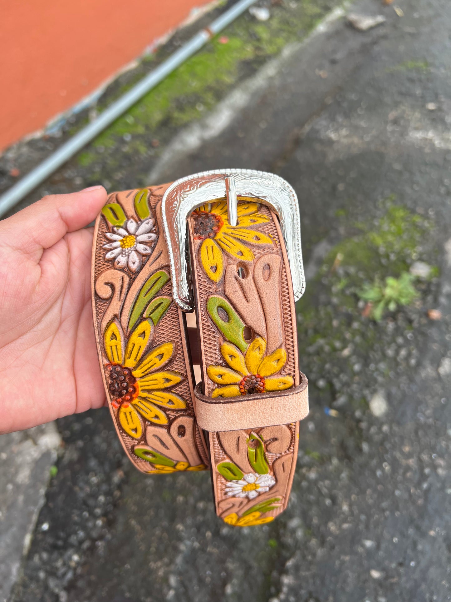 Cinto de girasoles 🌻 para dama