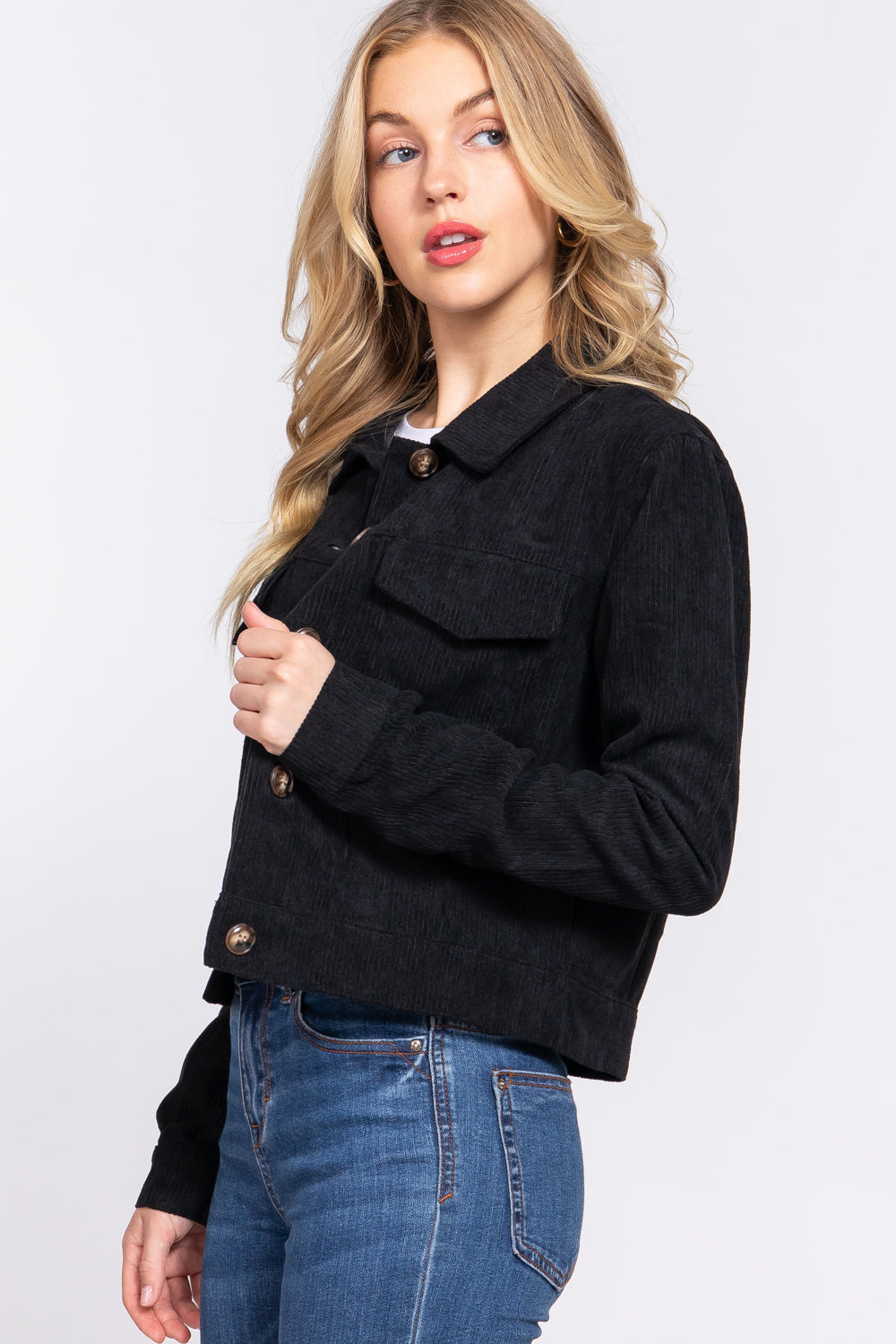 Black Corduroy Jacket