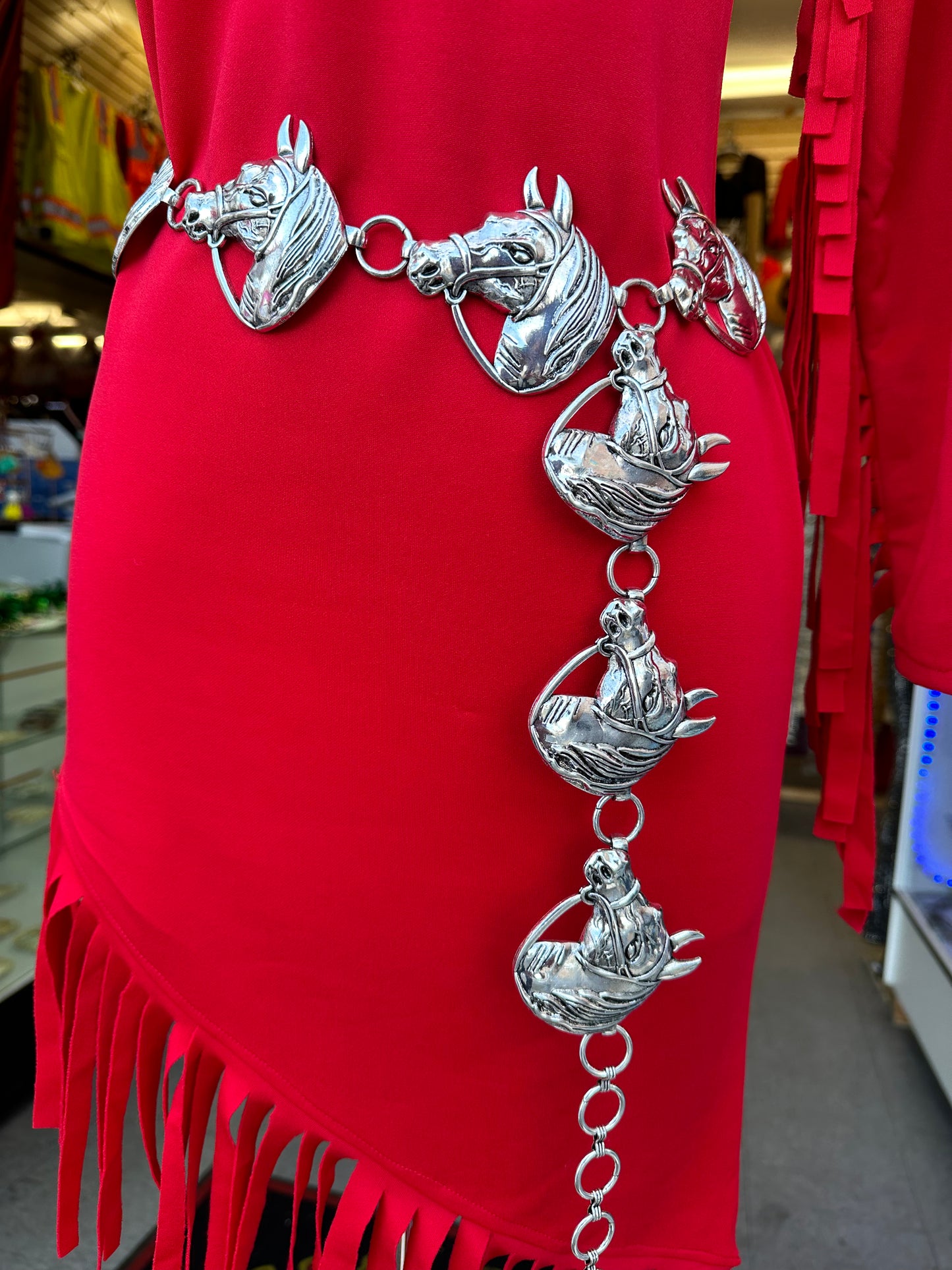 Horse chain belt 45” long