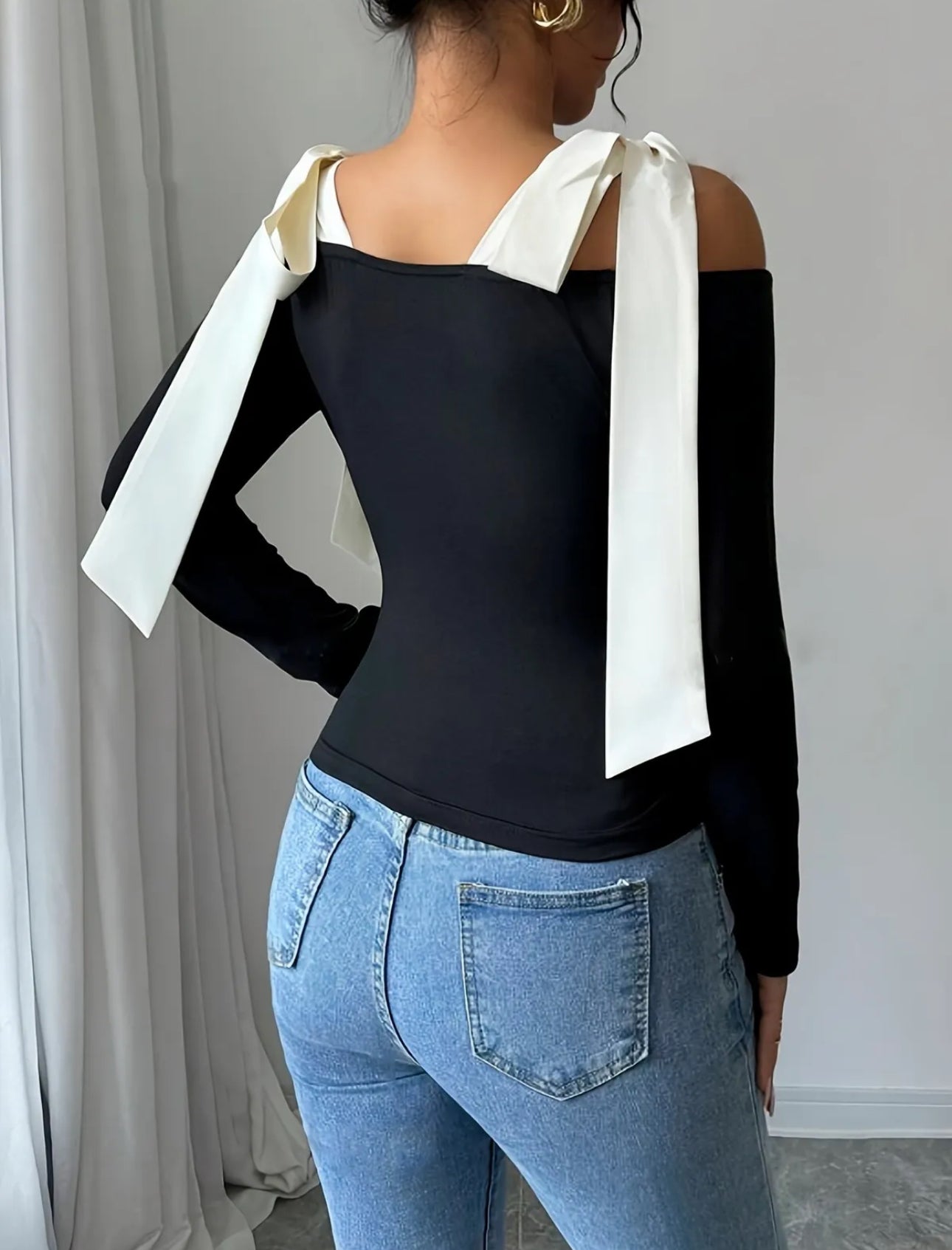 Fashion shoulder Top