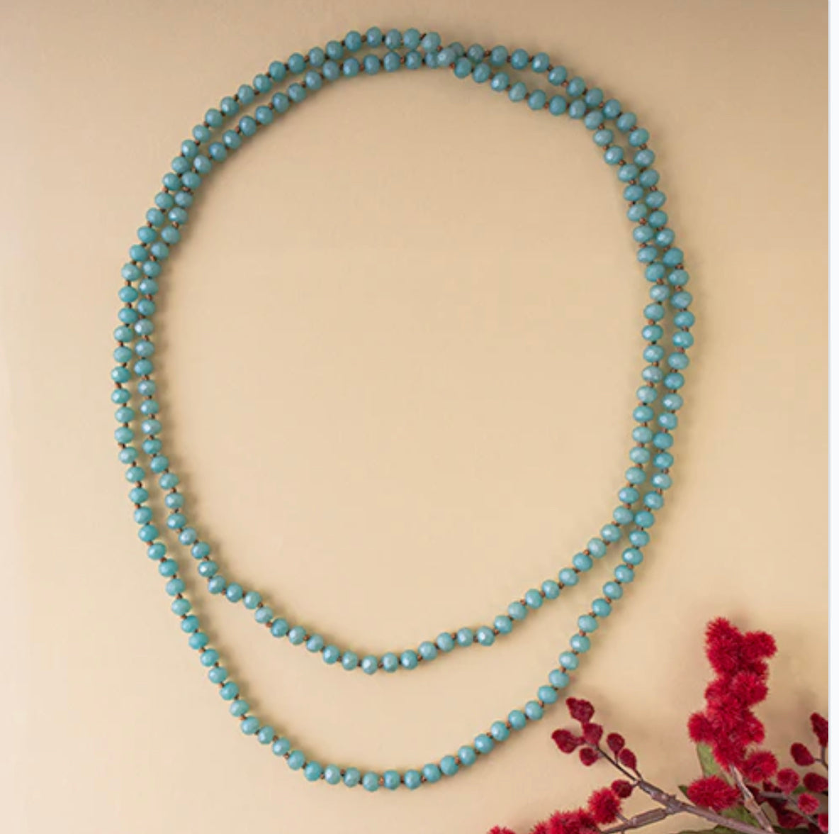 Crystal Beaded Necklace