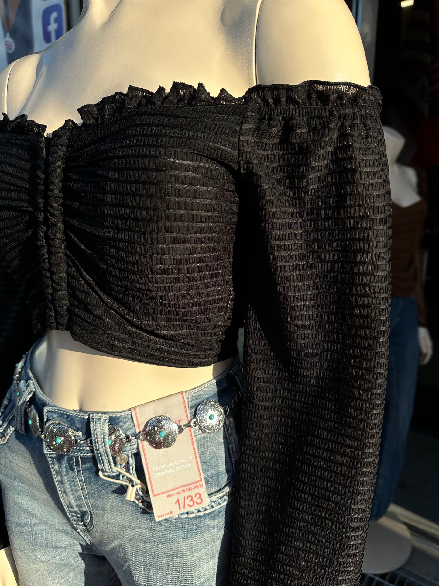 Amelia Black Top