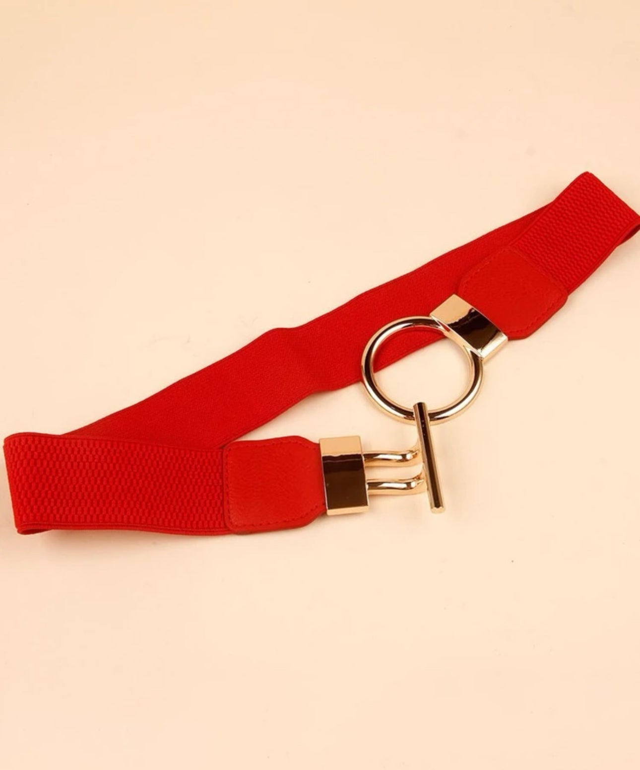 Elastic waist belt