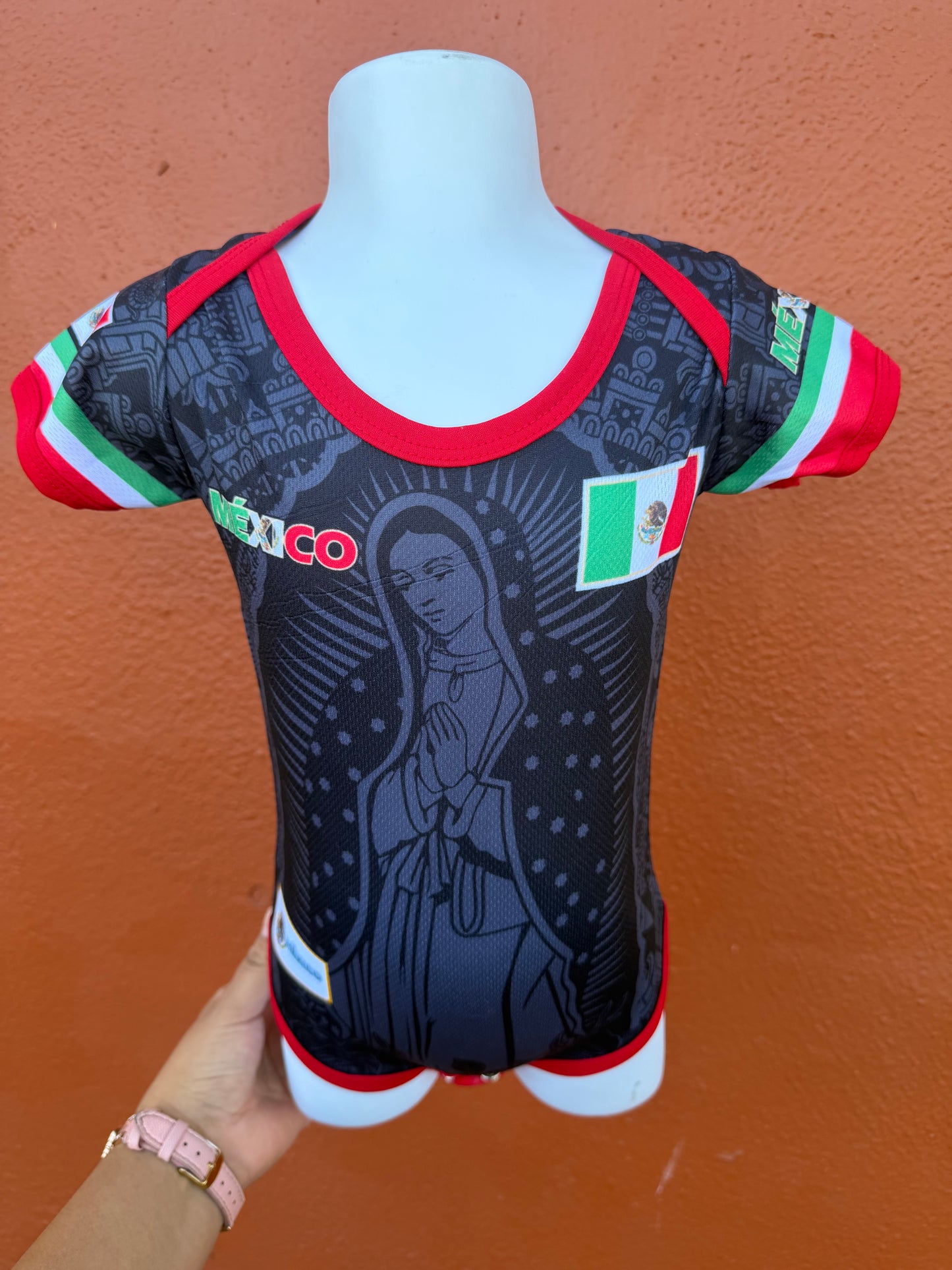 México baby bodysuit pańalero