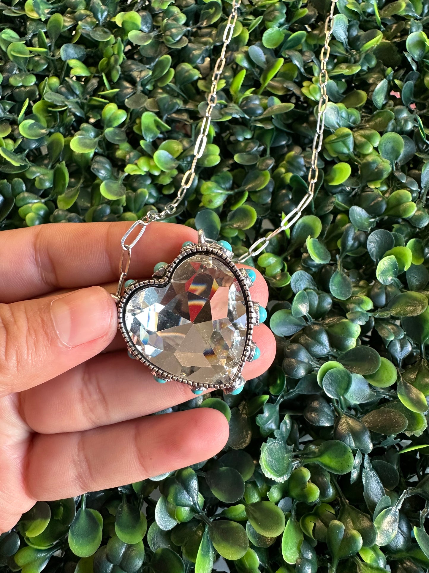 Crystal Heart Necklace