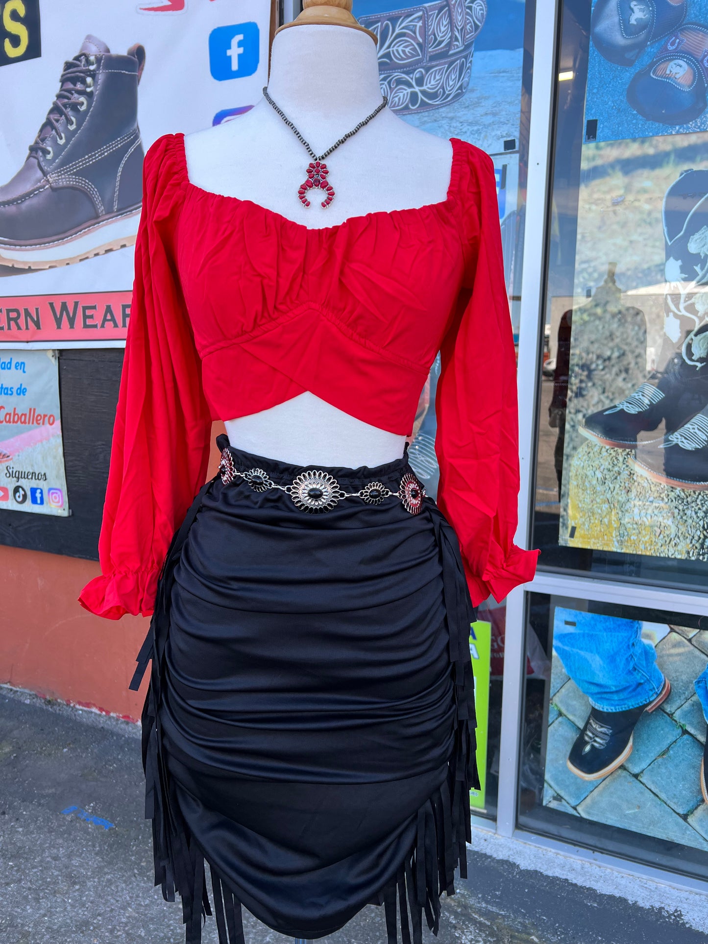 Catalina long sleeve red top ❤️