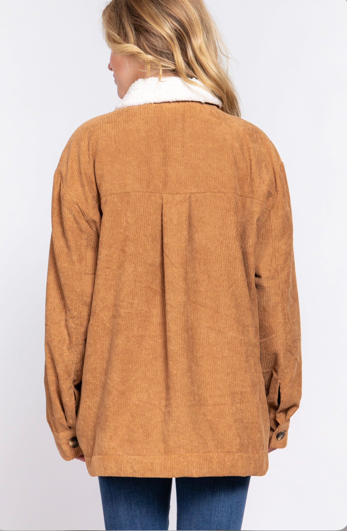 Camel corduroy jacket
