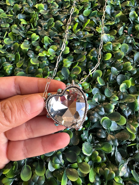 Crystal Heart Necklace