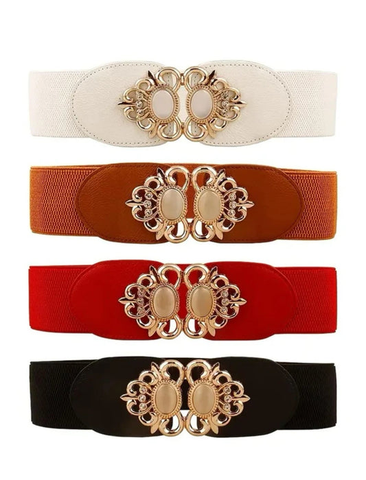 Elastic waist belt
