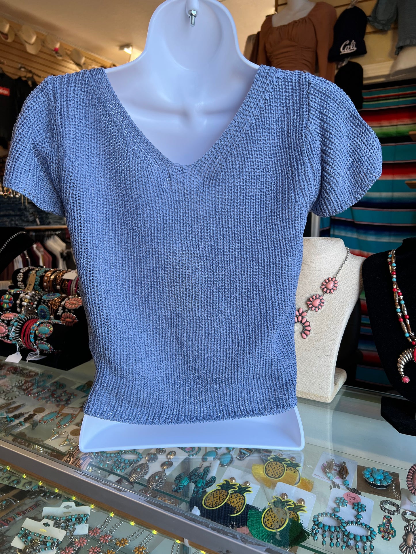 Sweater knit top
