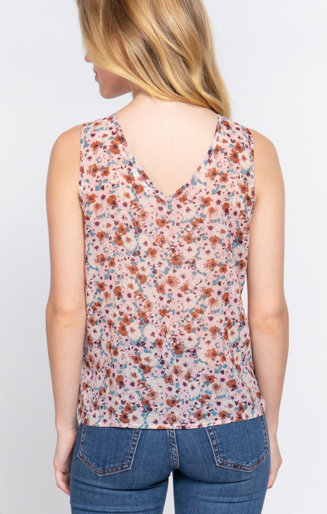 Floral print top
