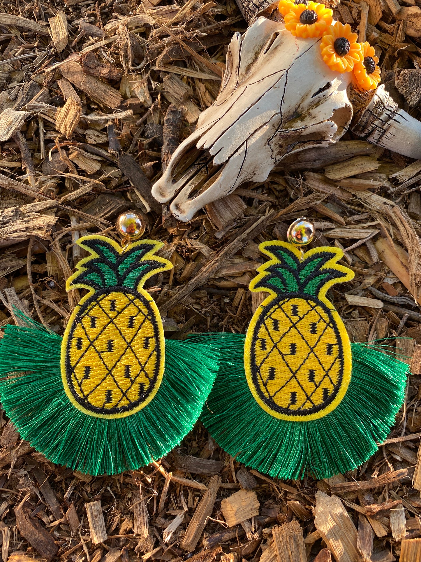 Pineapple π Earrings
