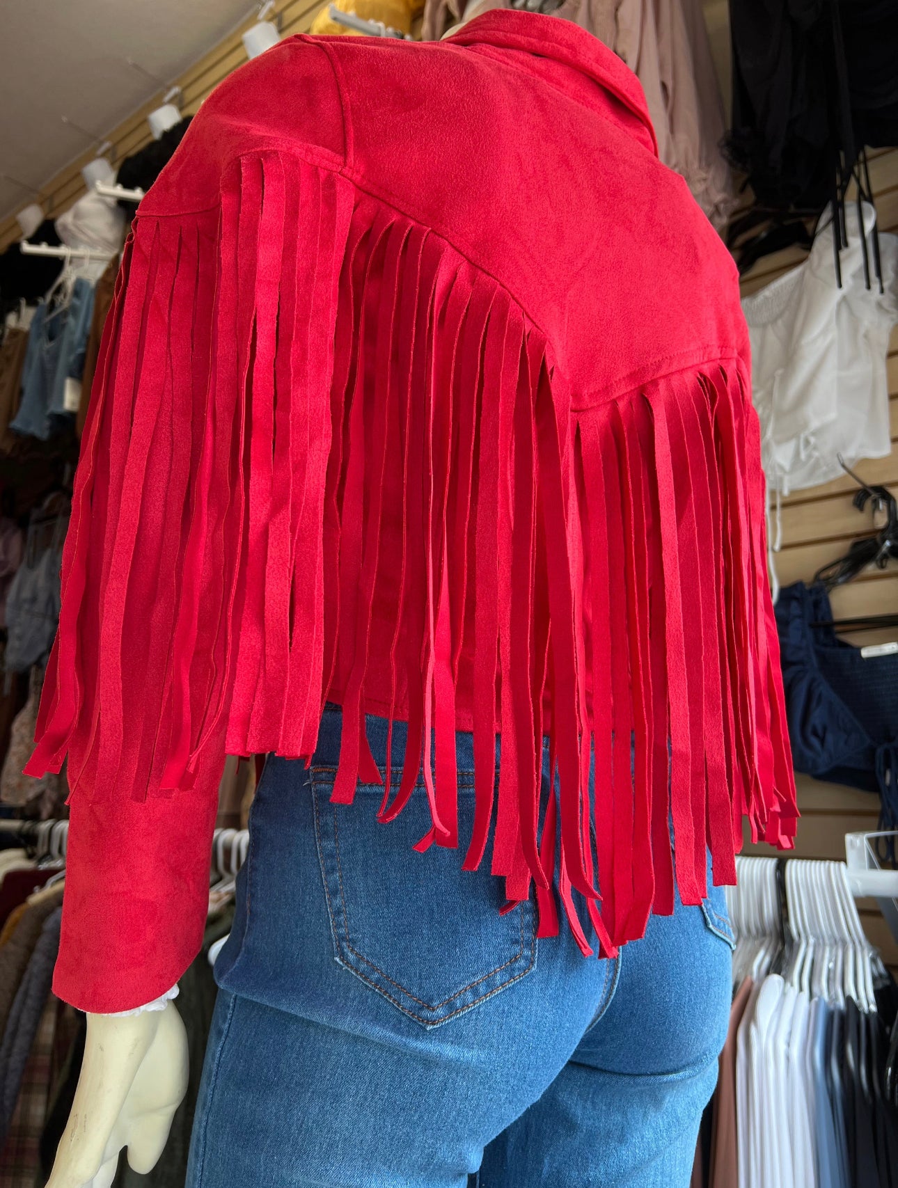 Suede fringe jackets (4 colors)