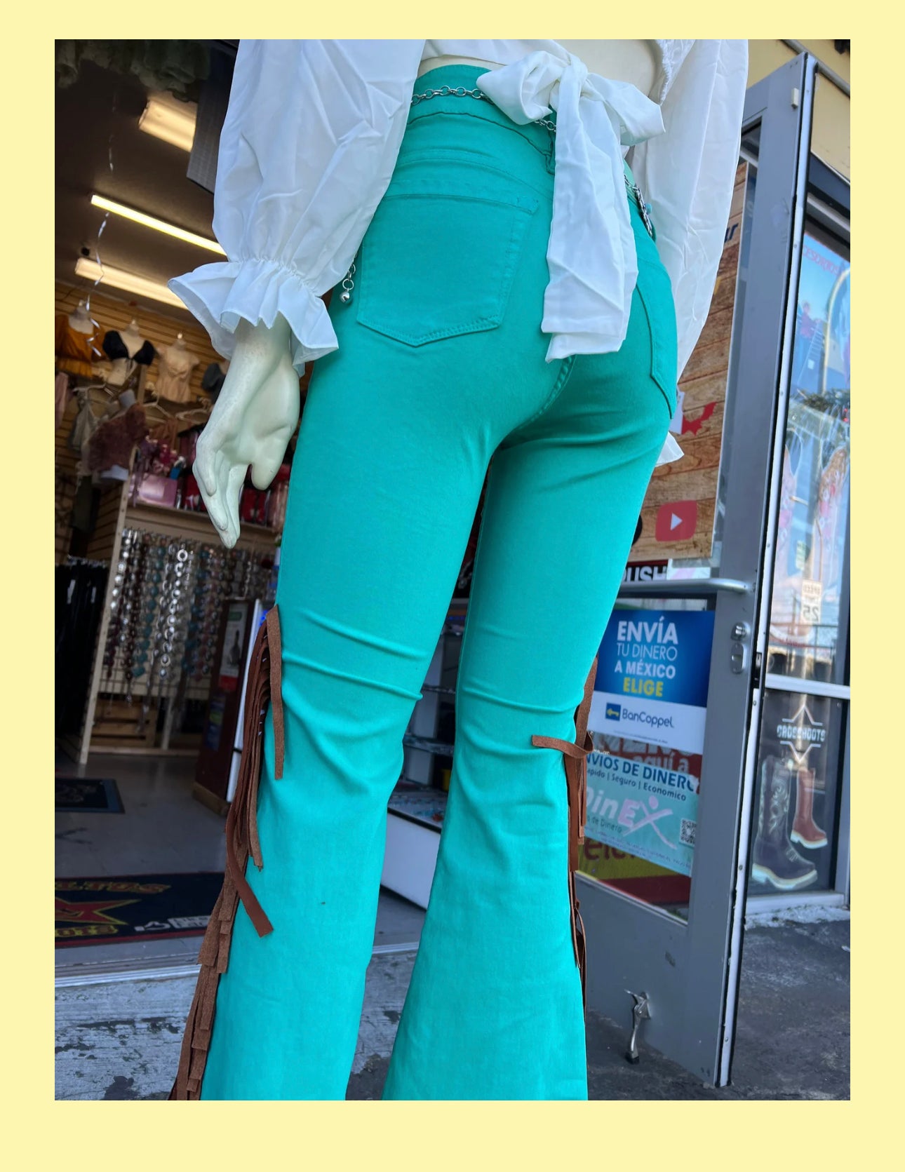 Fringe Jeans (4 colors)