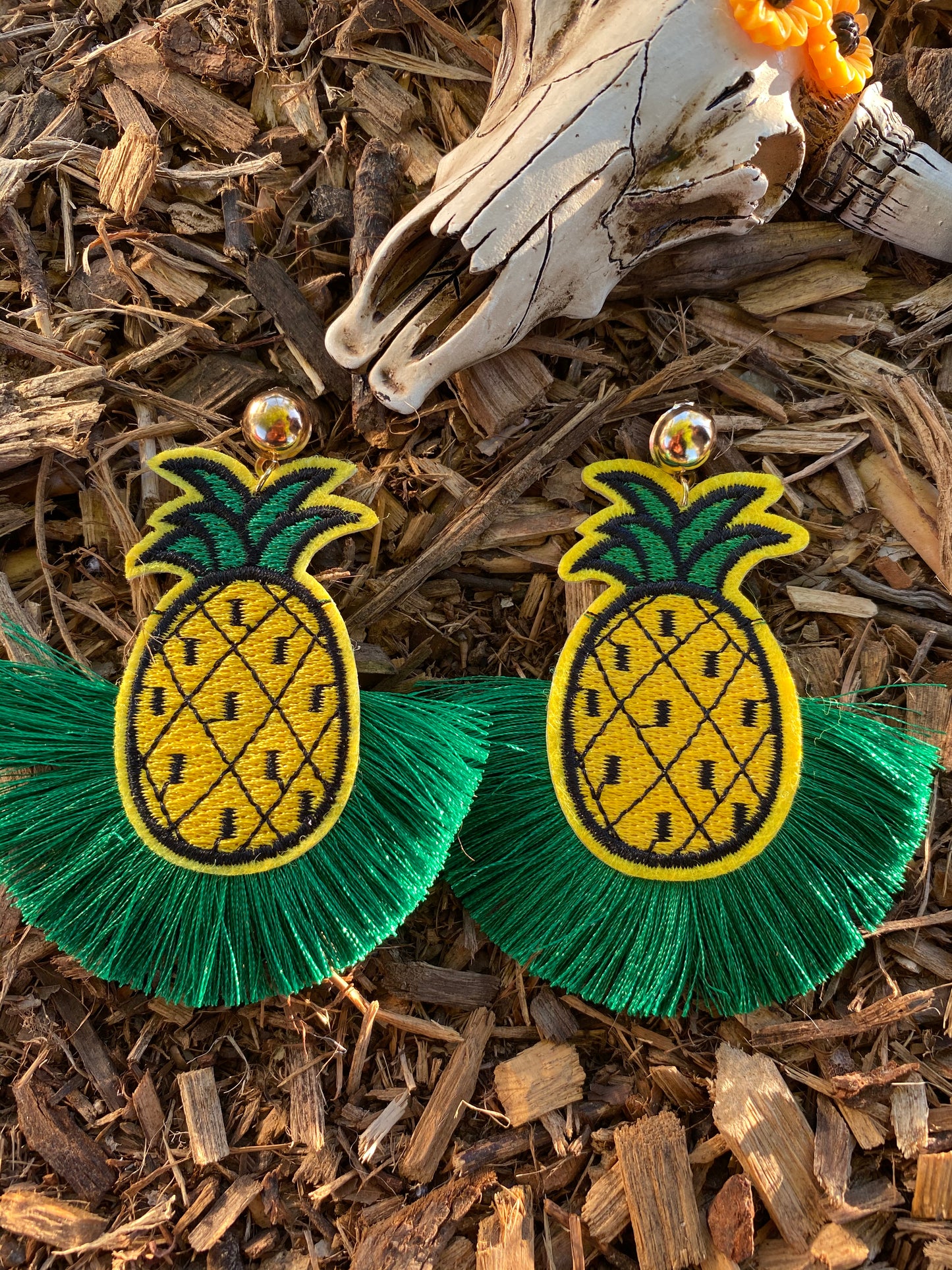 Pineapple π Earrings