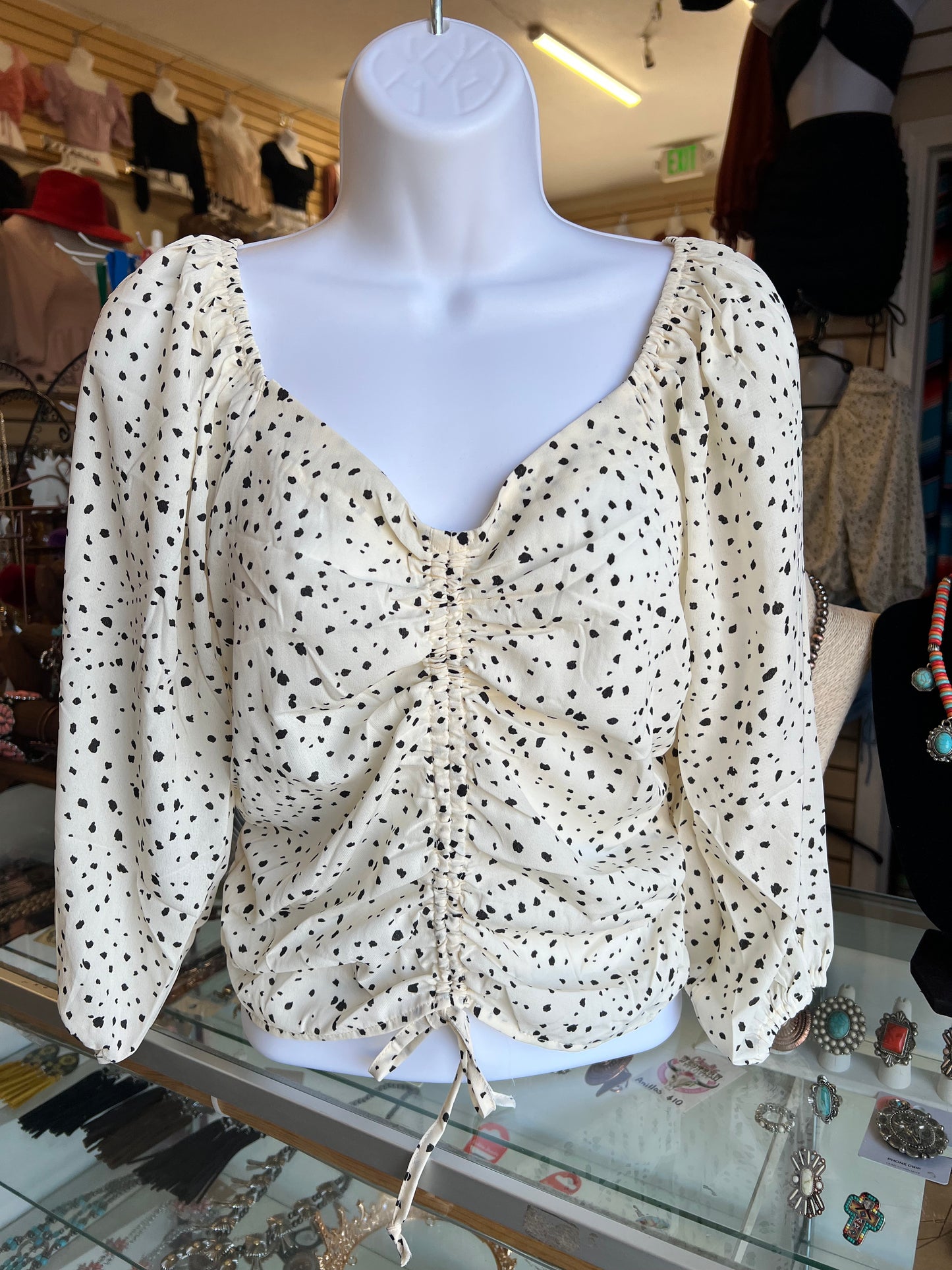 Jessy Ivory Blouse
