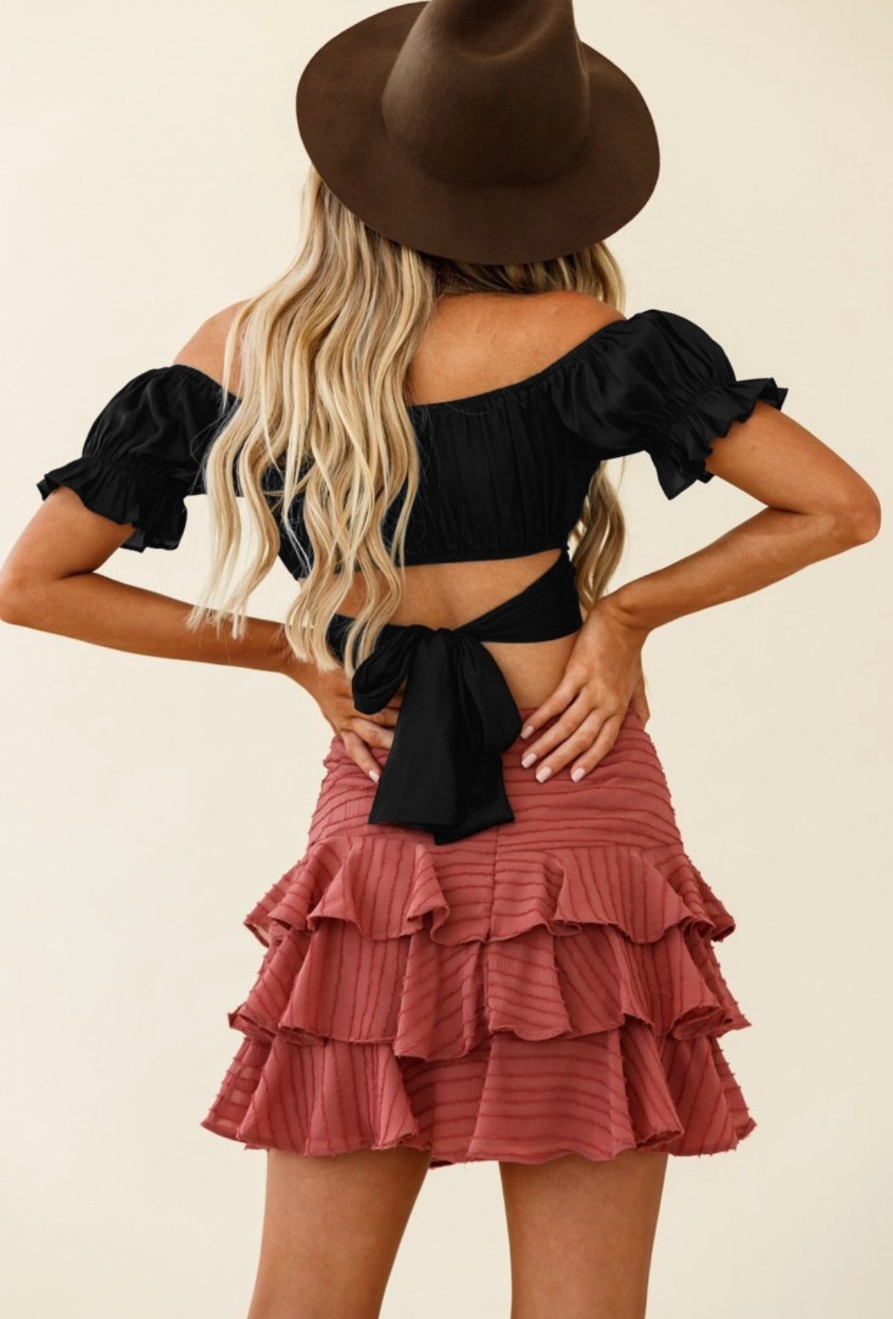 Catalina Top Black color